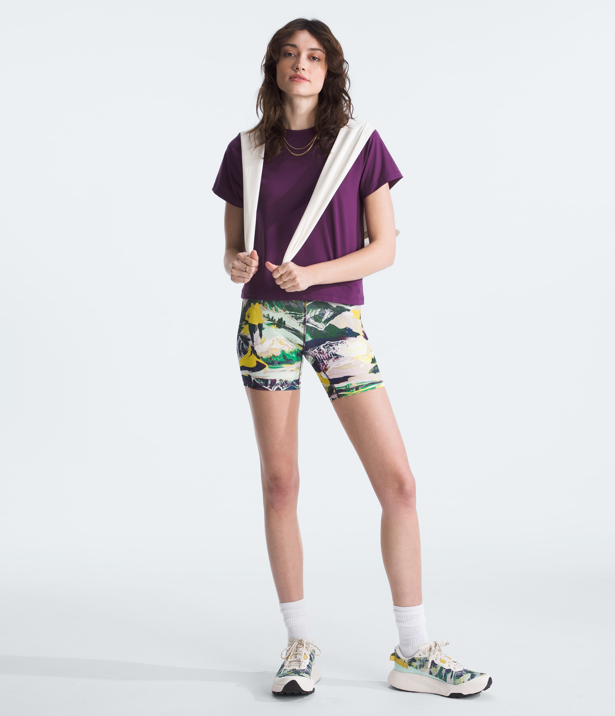 Tshirt  manches courtes Dune Sky pour femmes TNF HERO2