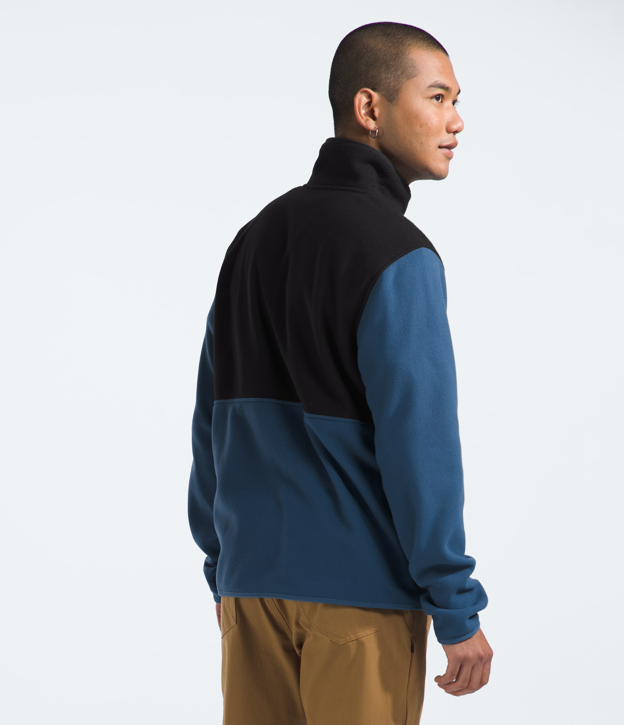 Mens Alpine Polartec 100 Zip Jacket TNF BACK