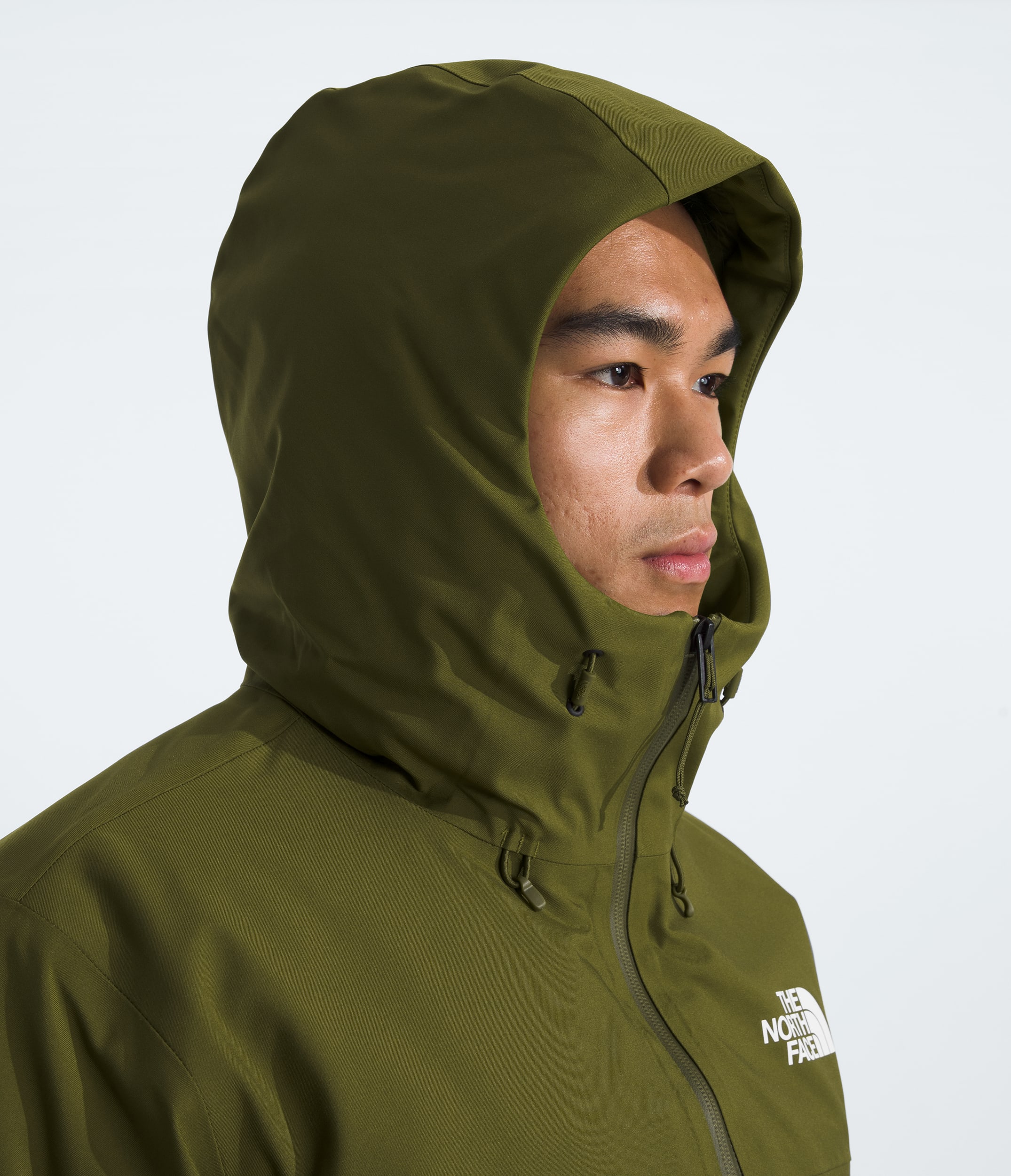 Mens MTN Range Down Parka TNF MODELHOOD2