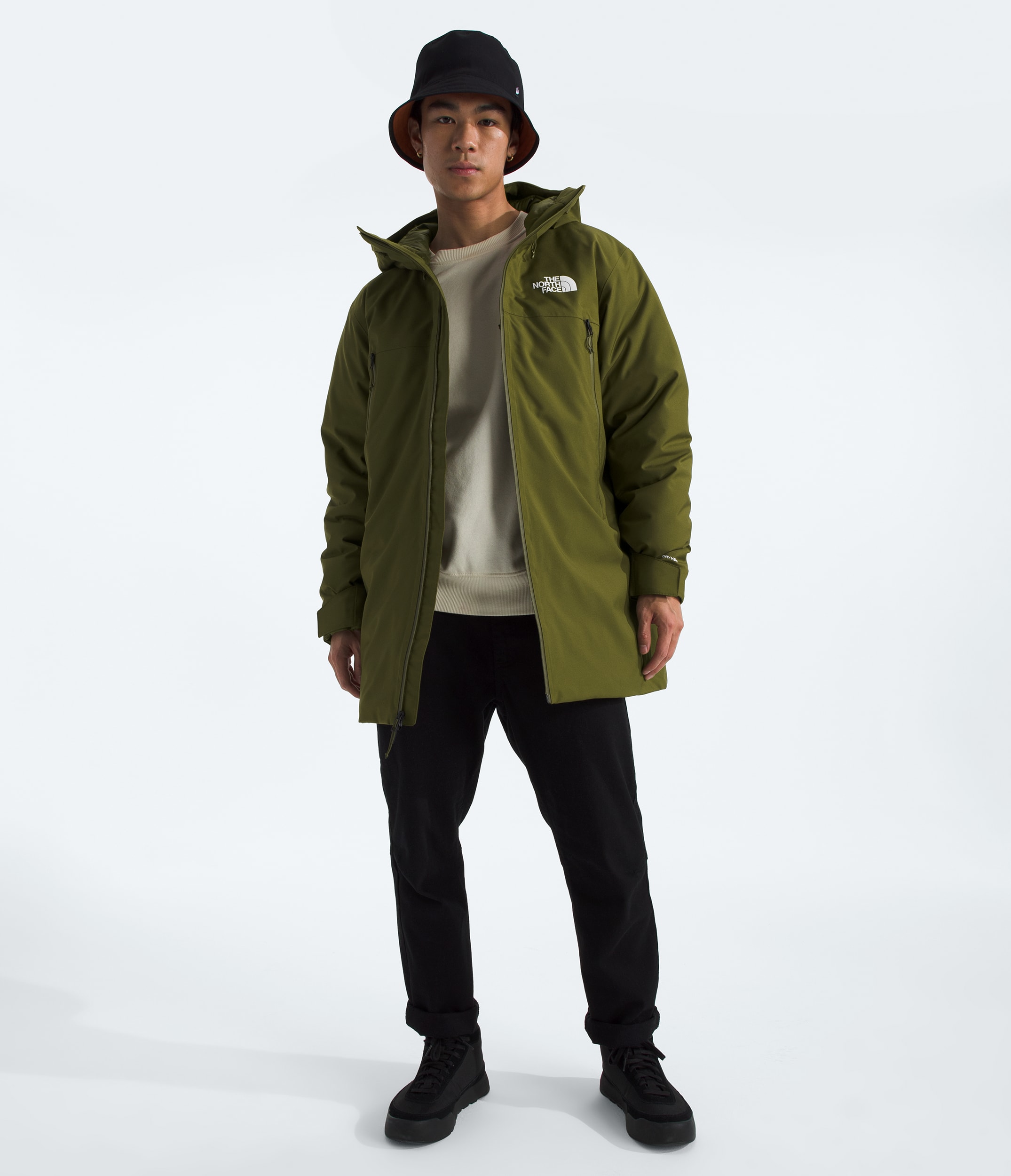 Parka en duvet MTN Range pour hommes TNF HERO2