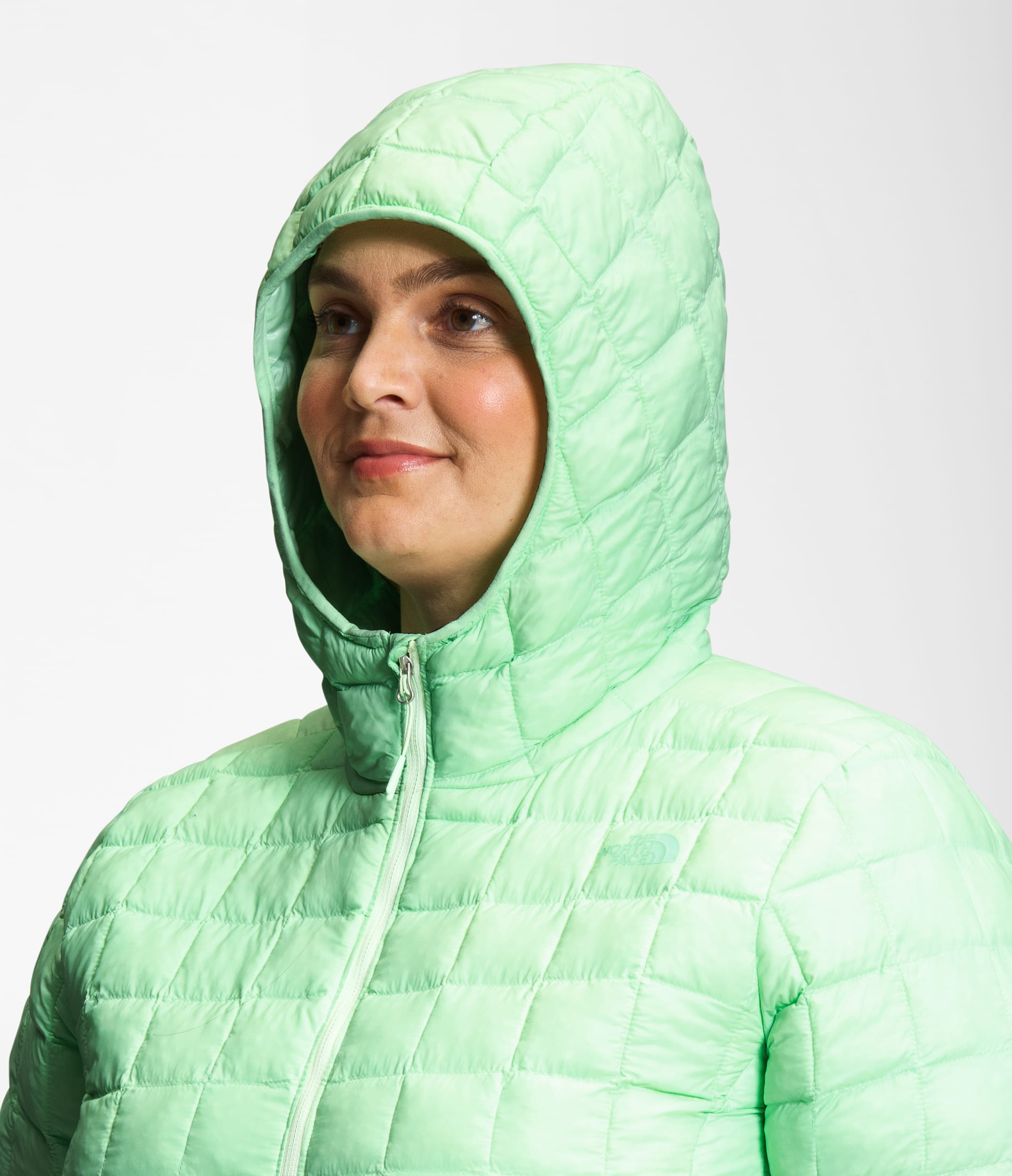 Womens Plus ThermoBall Hoodie 20 TNF MODELHOOD2