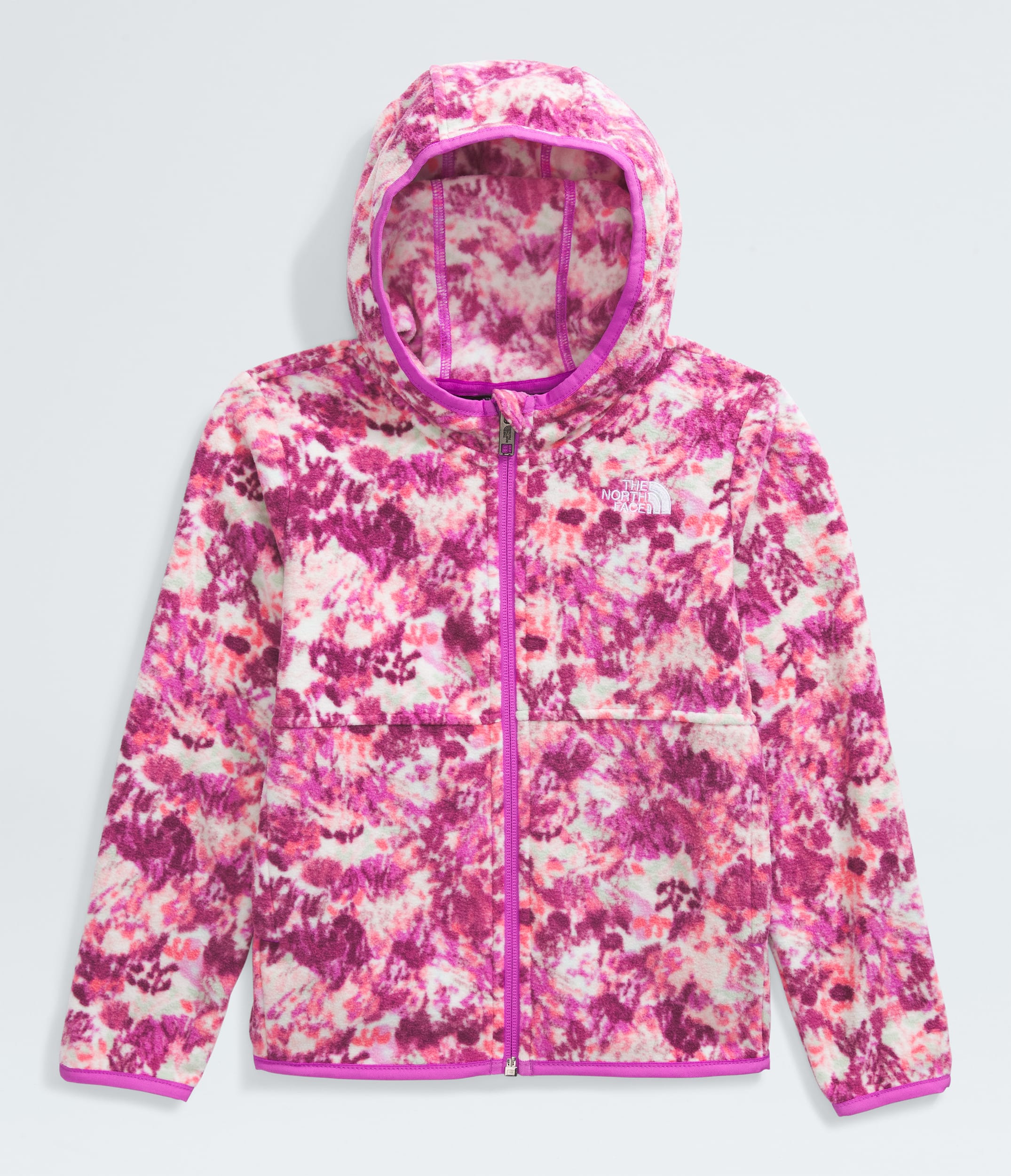 Kids Glacier FullZip Hoodie TNF ALTFRONT