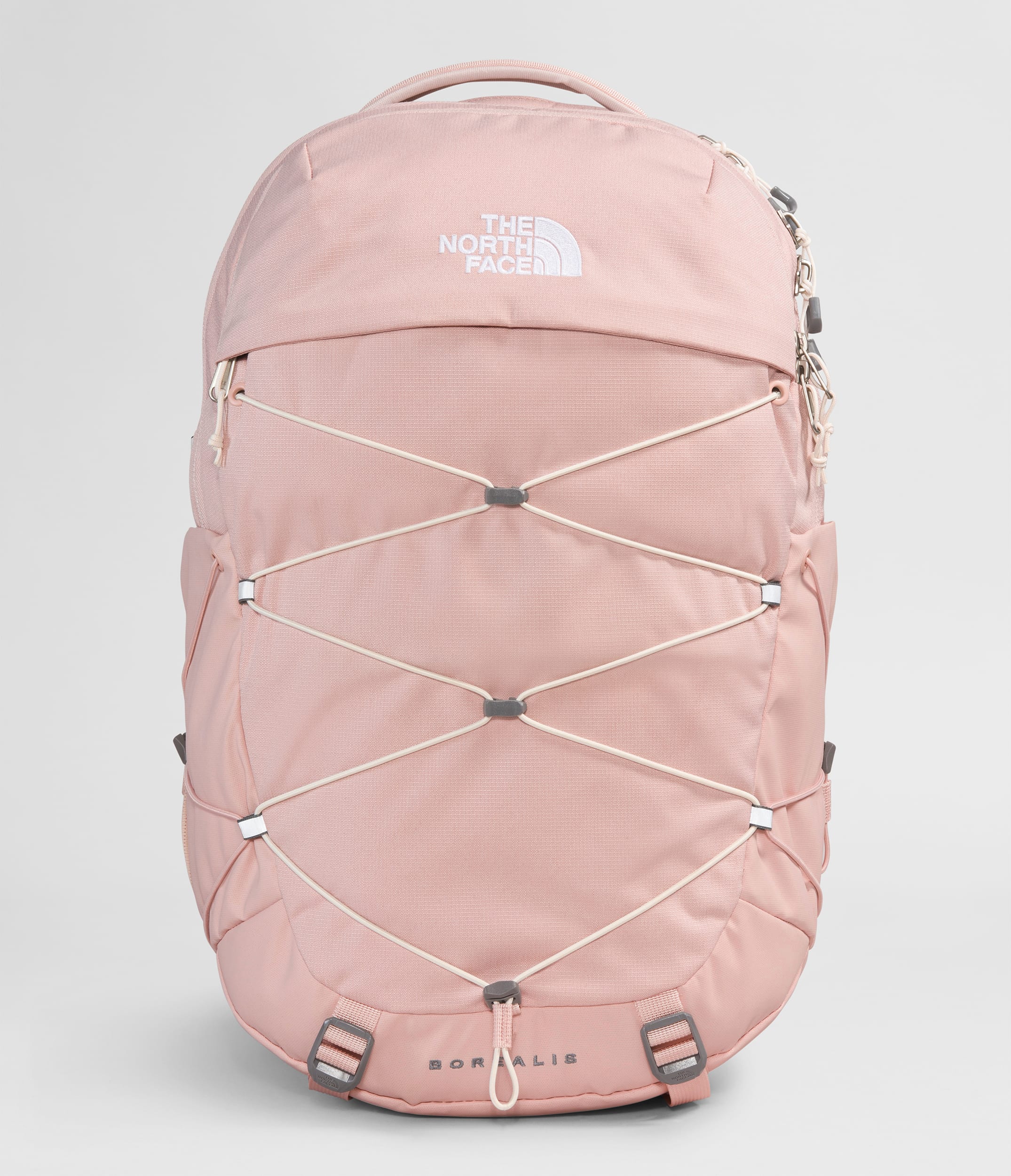 Womens Borealis Backpack TNF Pink Moss Dark HeatherGardenia White HERO