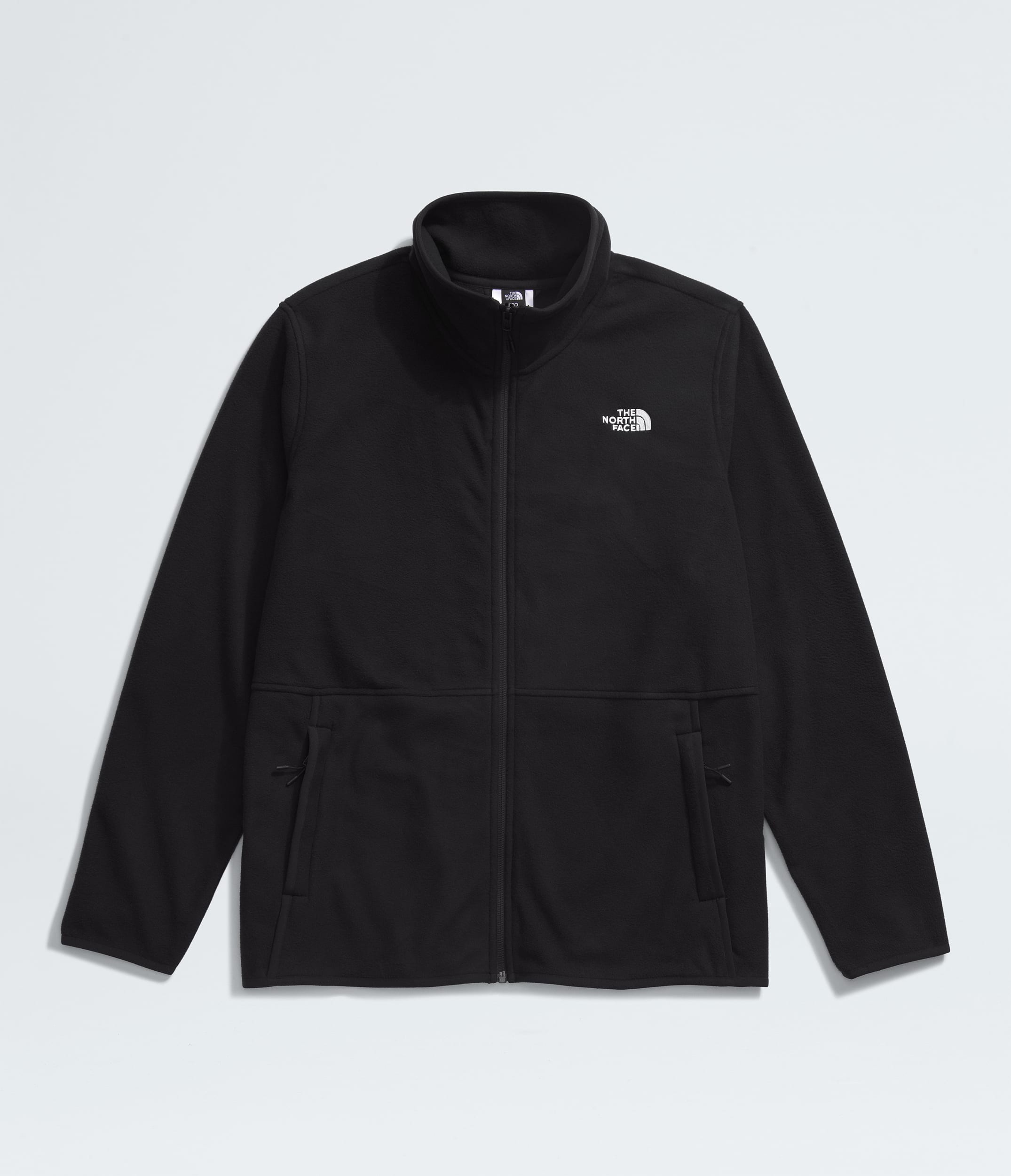 Womens Plus Glacier Fleece Jacket TNF ALTFRONT