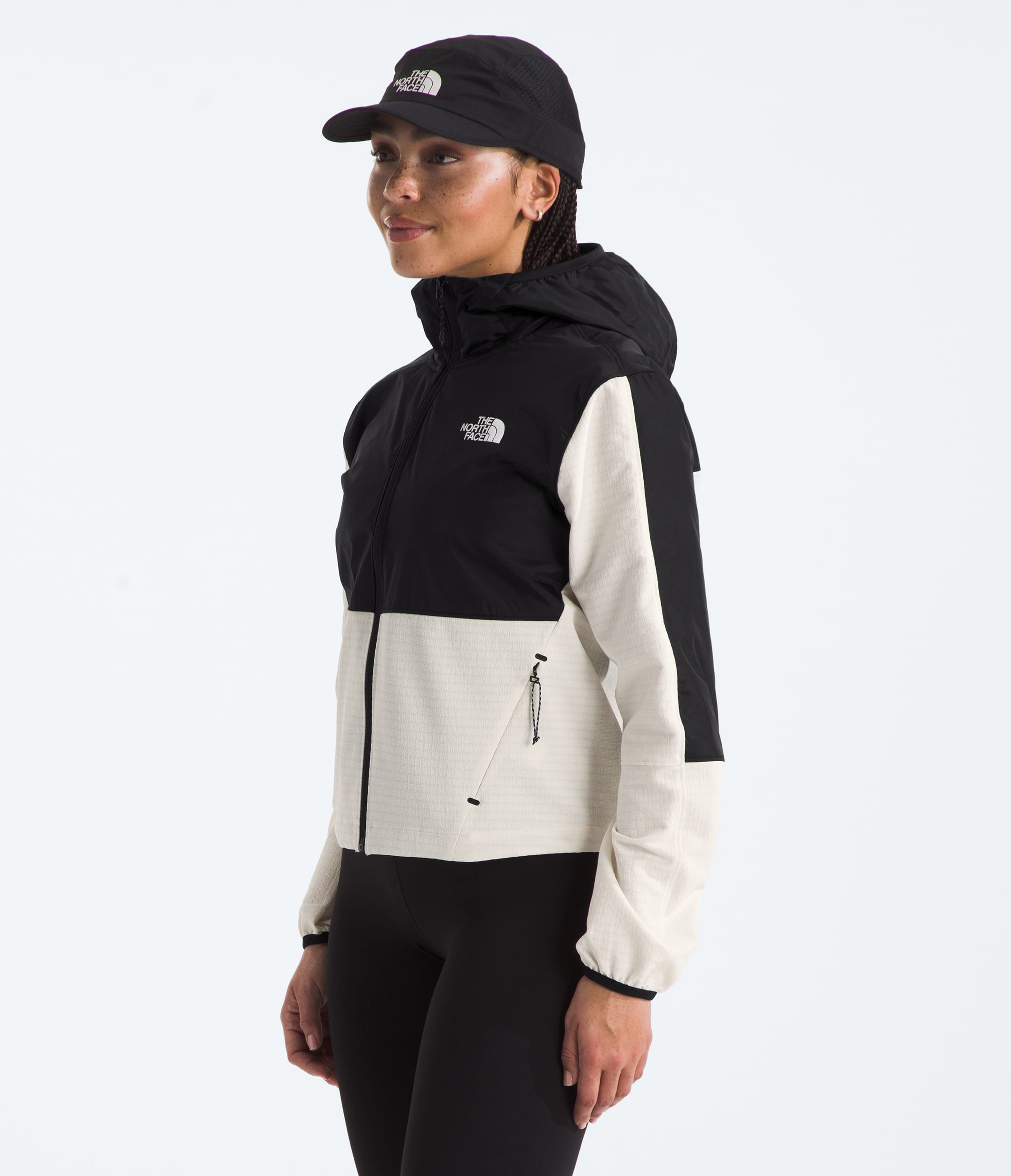 Womens Tekware Grid Hybrid FullZip Jacket TNF MODEL34