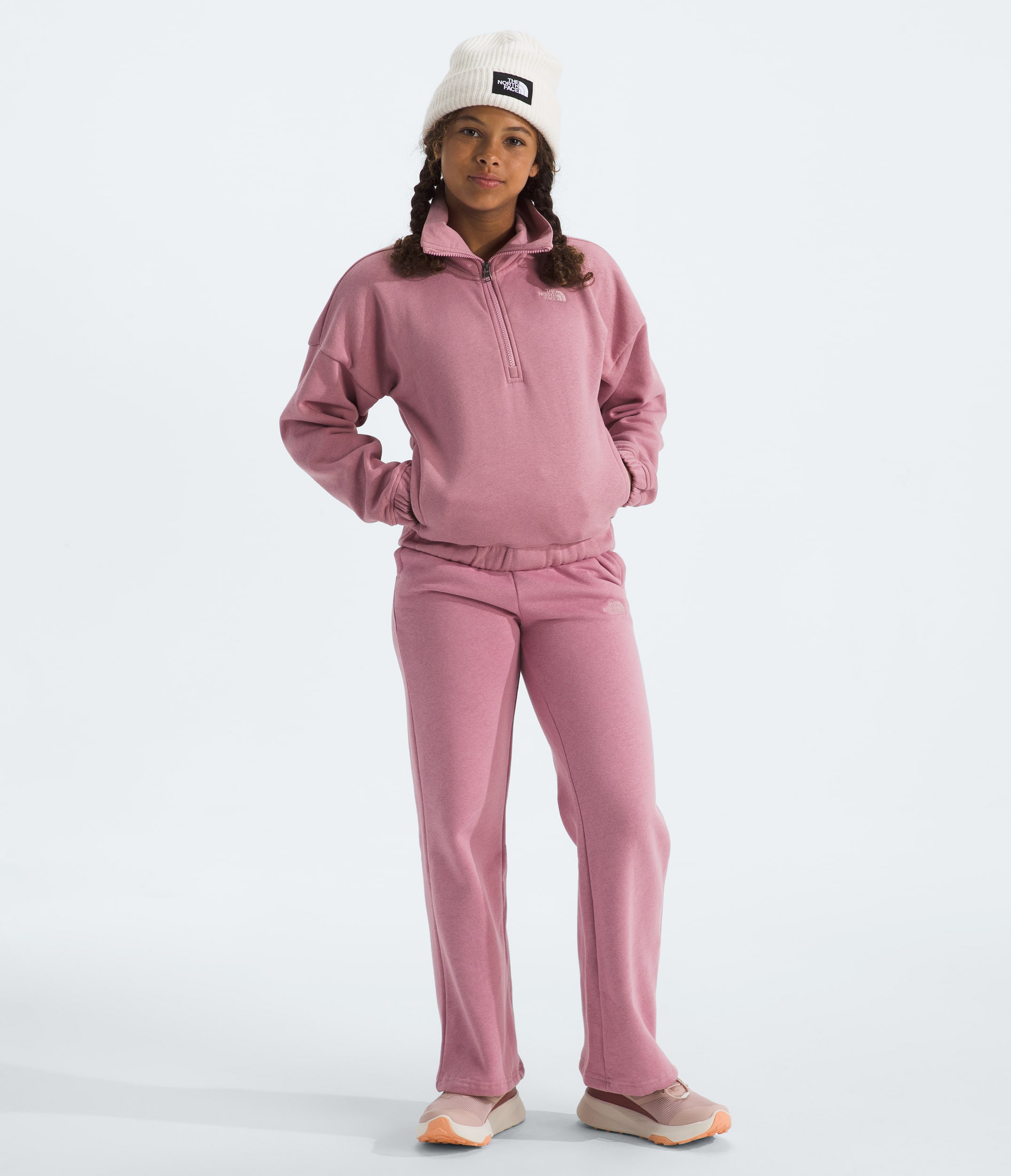 Girls Camp Fleece Zip TNF HERO2