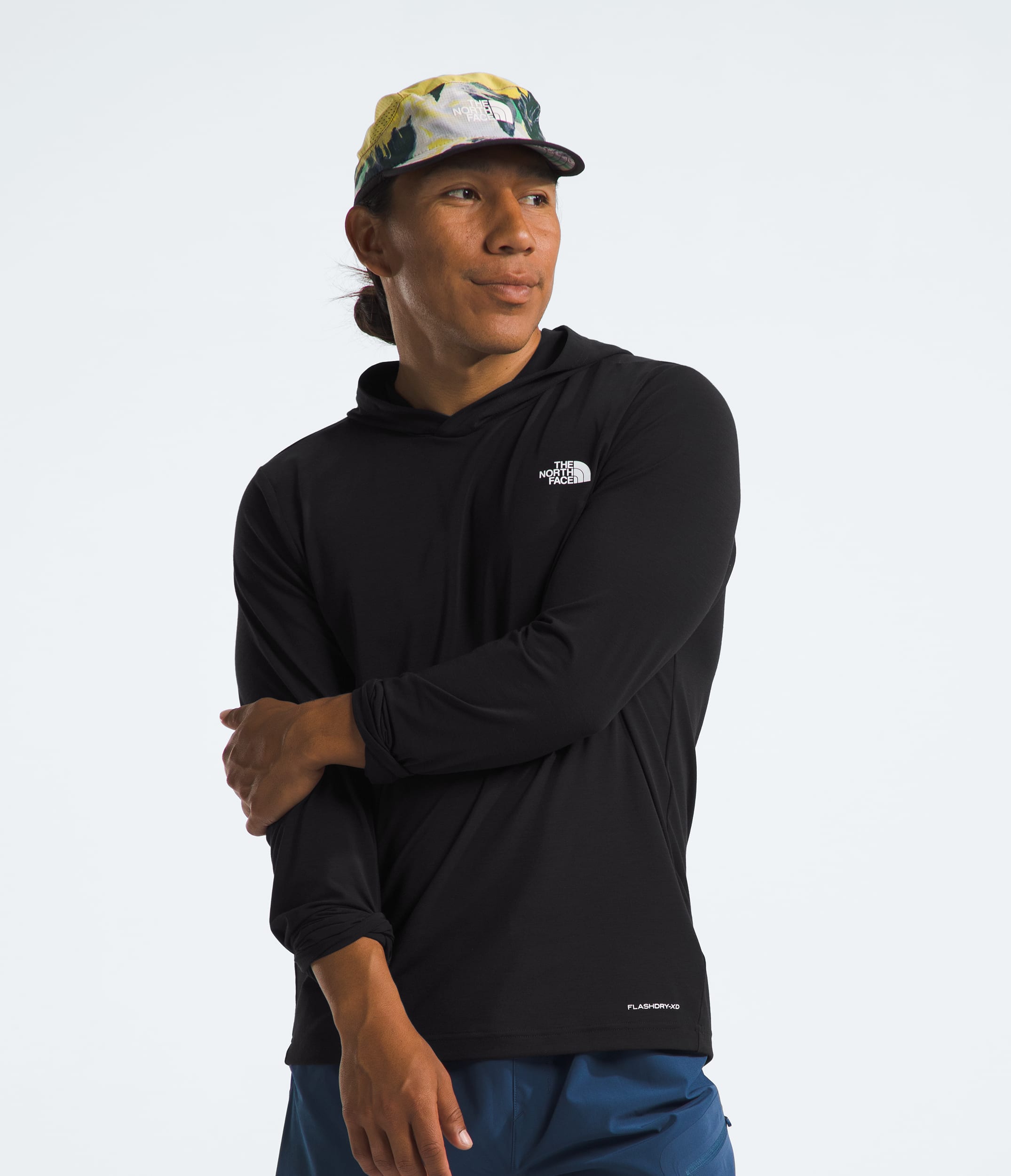 Chandail  capuchon solaire Adventure pour hommes TNF HERO