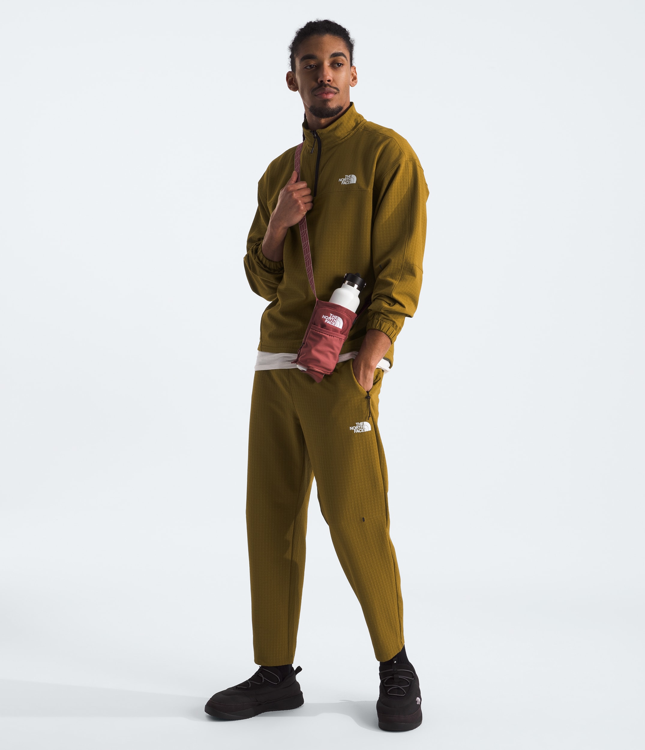 Men's Tekware™ Grid Fleece ¼-Zip | The North Face Canada