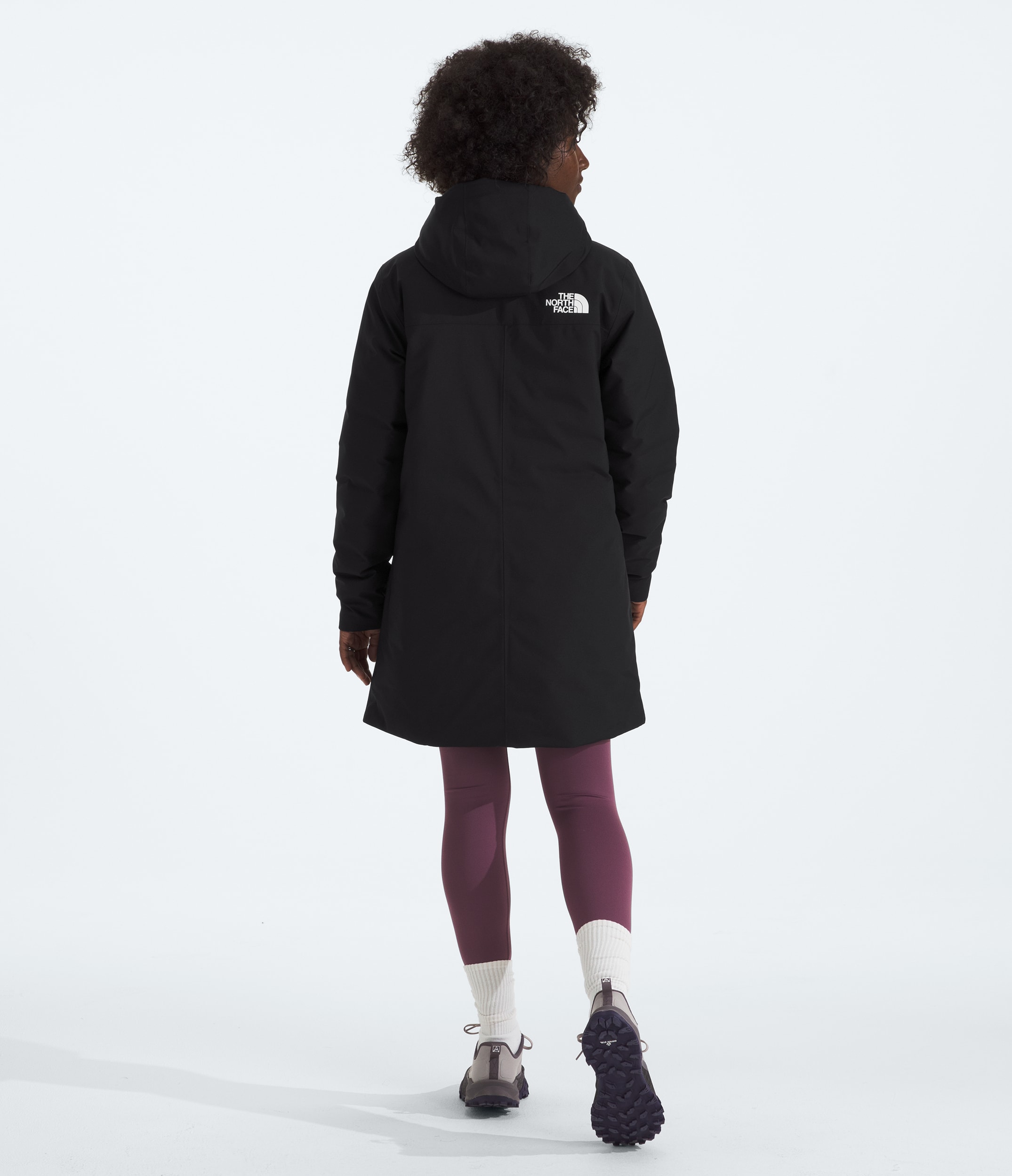 Womens TNF  Range Down Parka TNF BACK