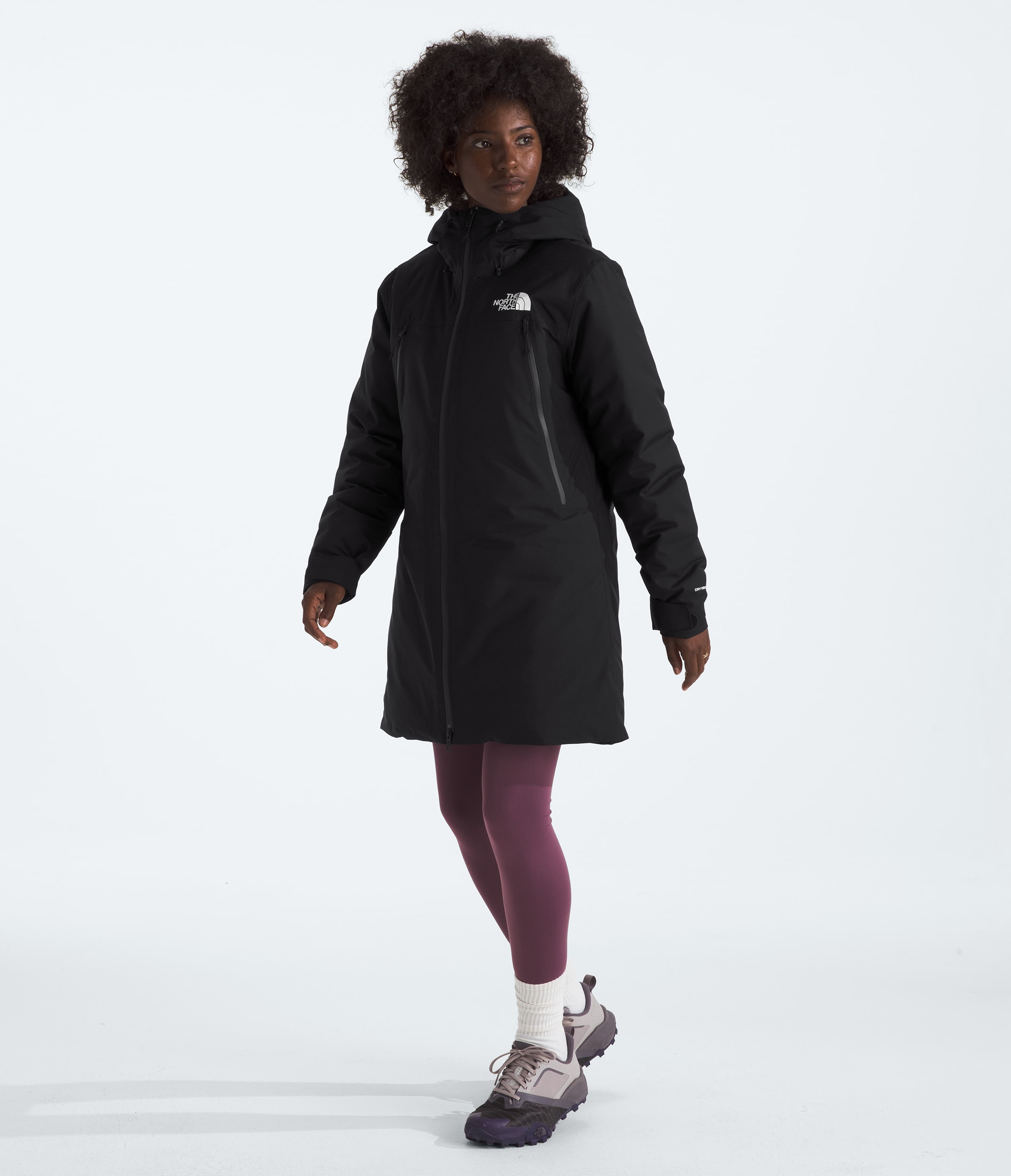 Womens TNF  Range Down Parka TNF MODEL34