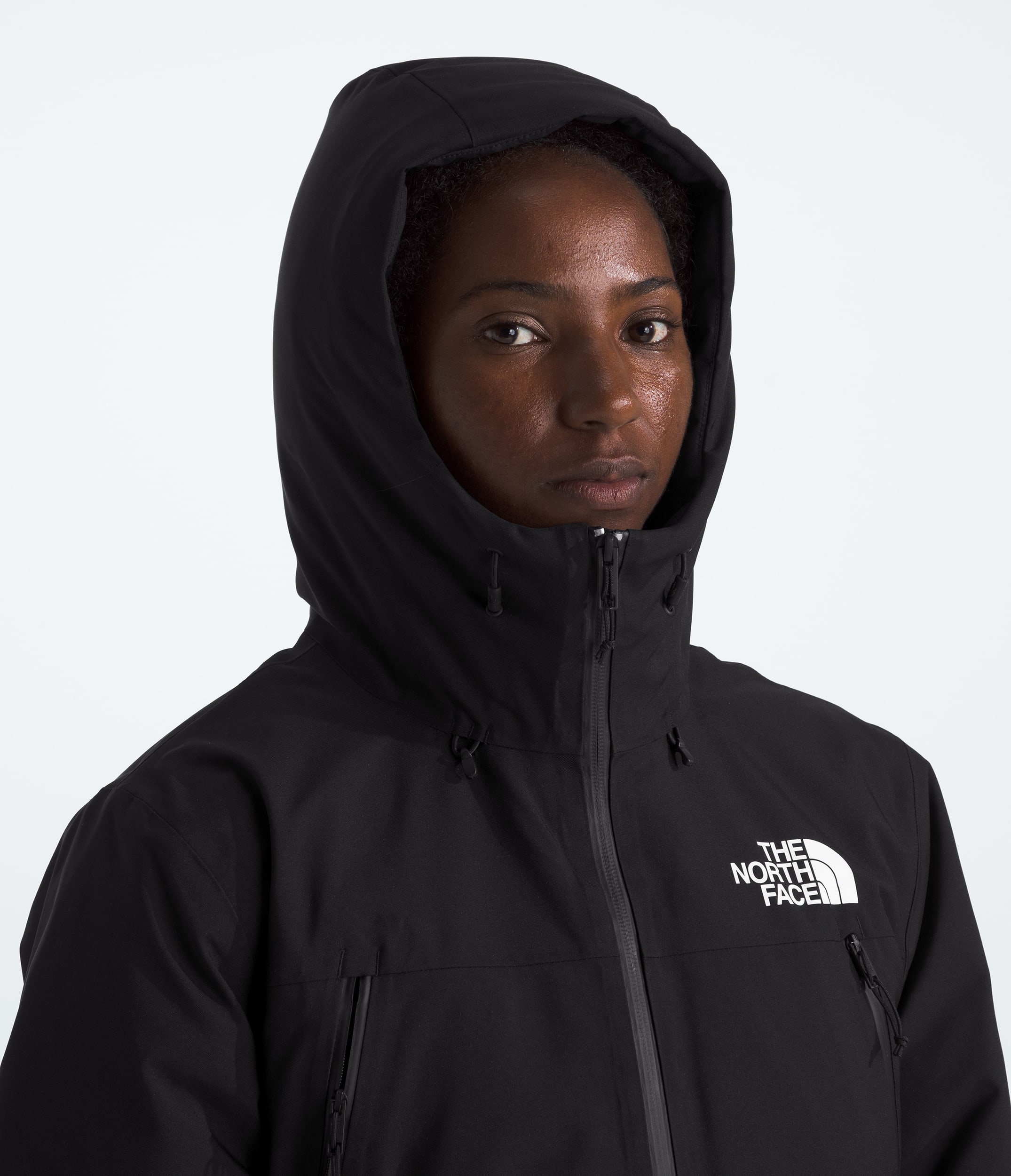 Womens TNF  Range Down Parka TNF MODELHOOD2