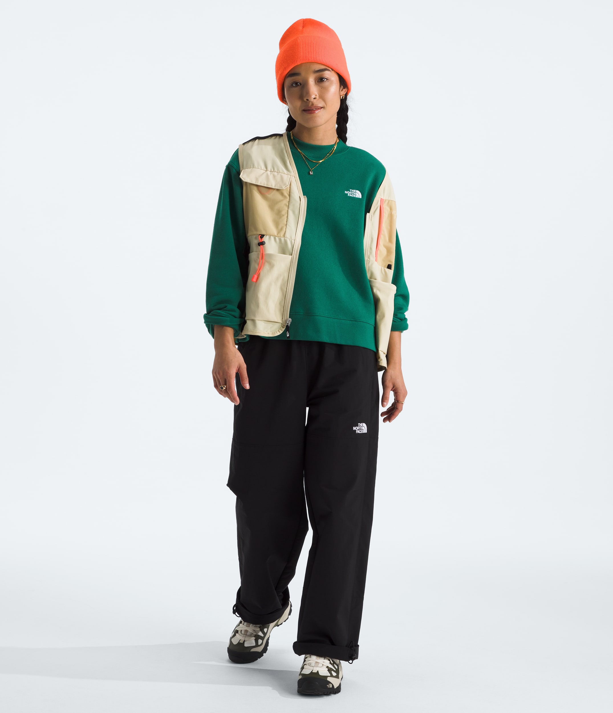 Women's Evolution Fleece Crew | The North Face Canada