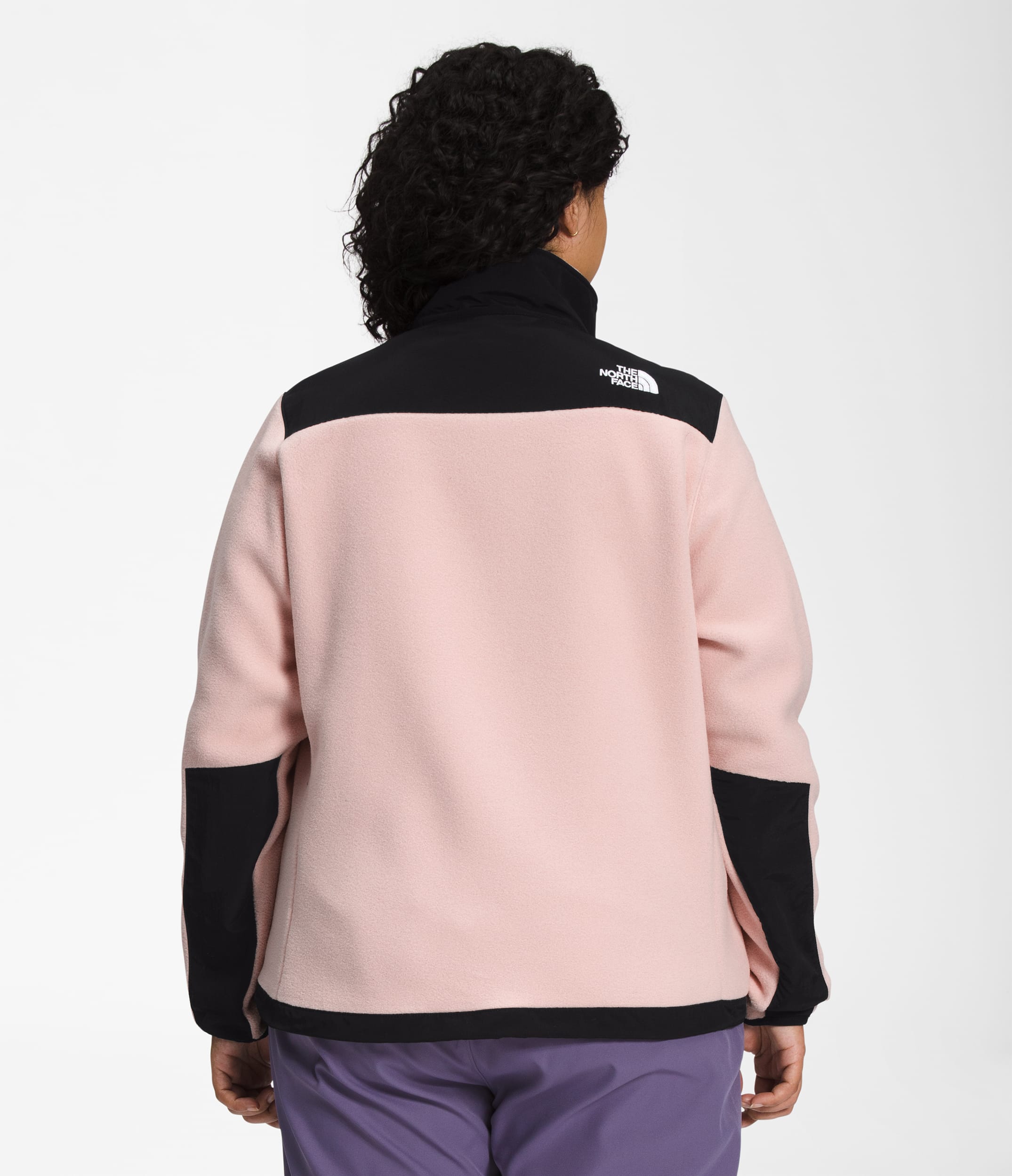 Womens Plus Denali Jacket TNF BACK