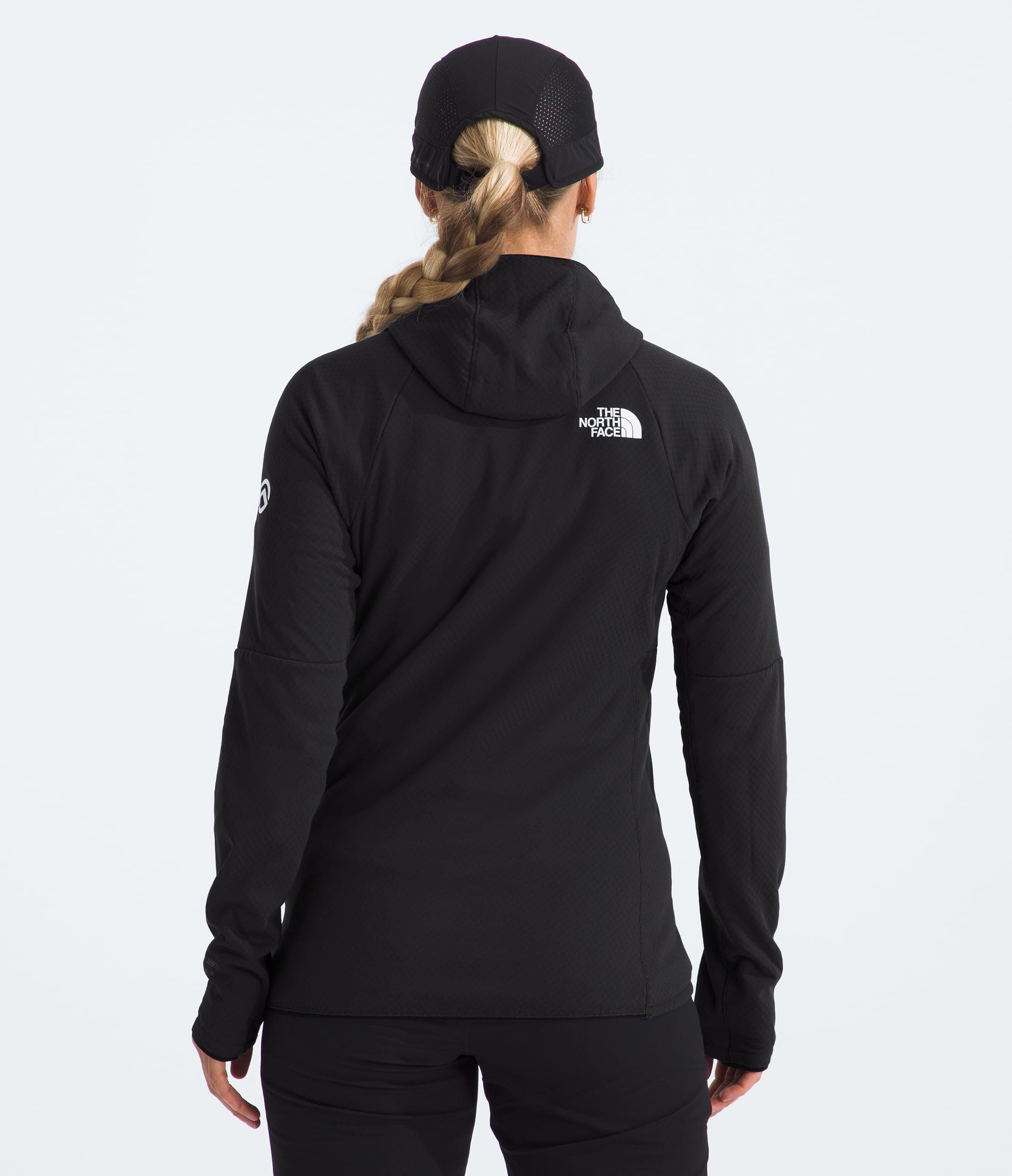 Womens Summit Series FUTUREFLEECE FullZip Hoodie TNF BACK