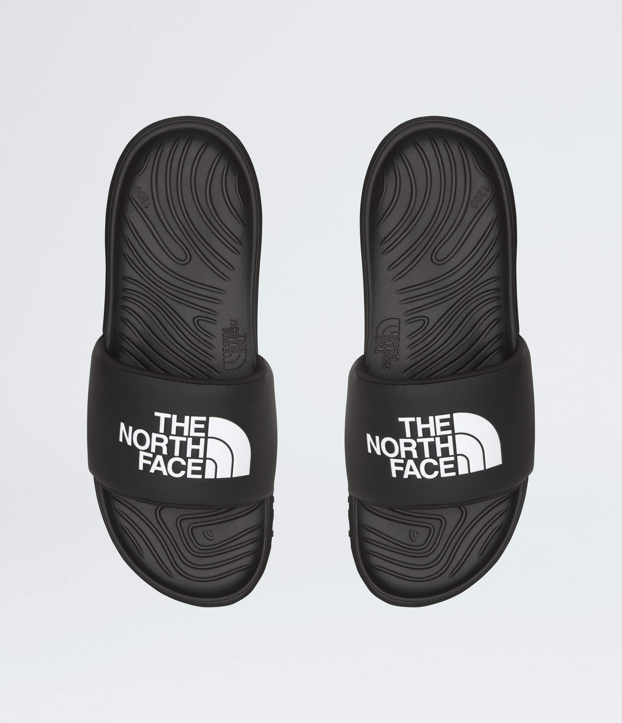 Womens Never Stop Cush Slides TNF DETAILINSTEP