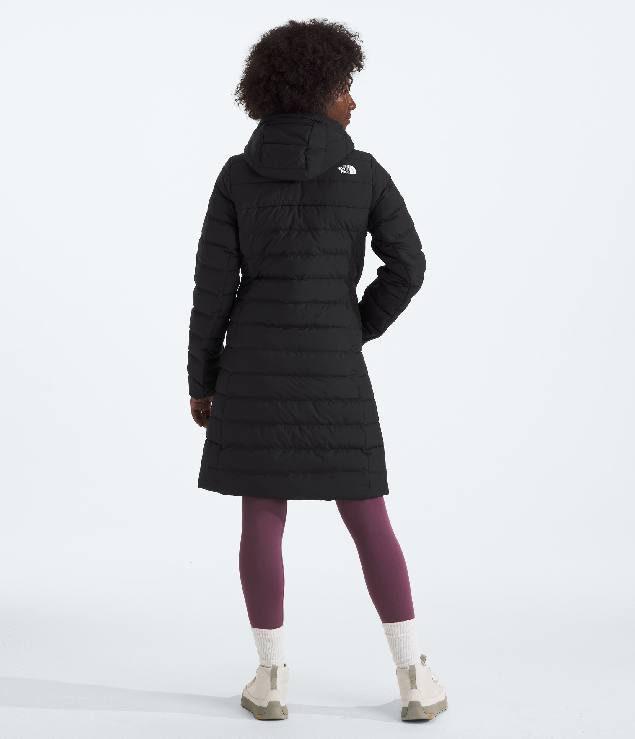 Womens Aconcagua Parka TNF TNF Black BACK