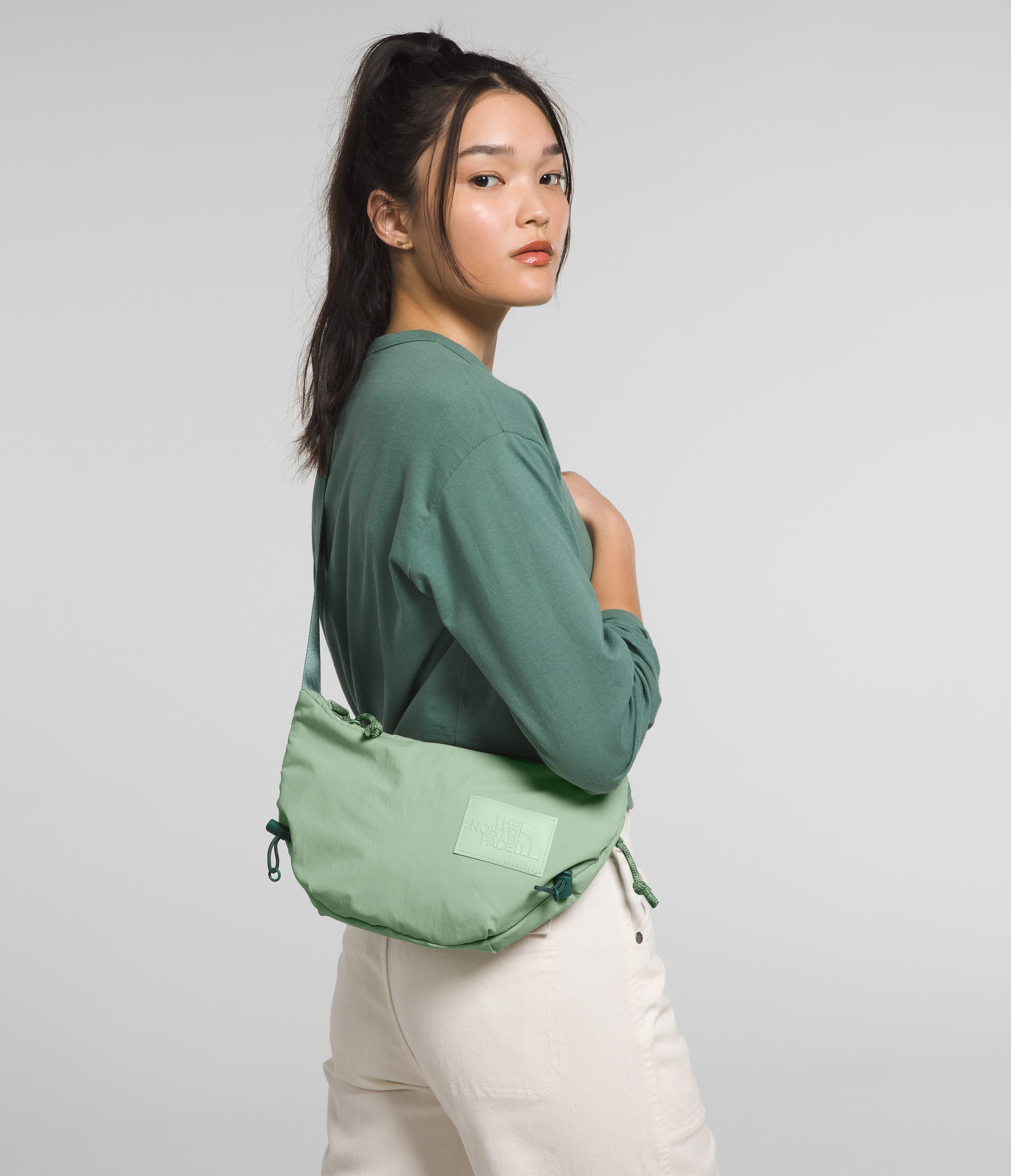 Womens Never Stop Crossbody TNF MODELBACK
