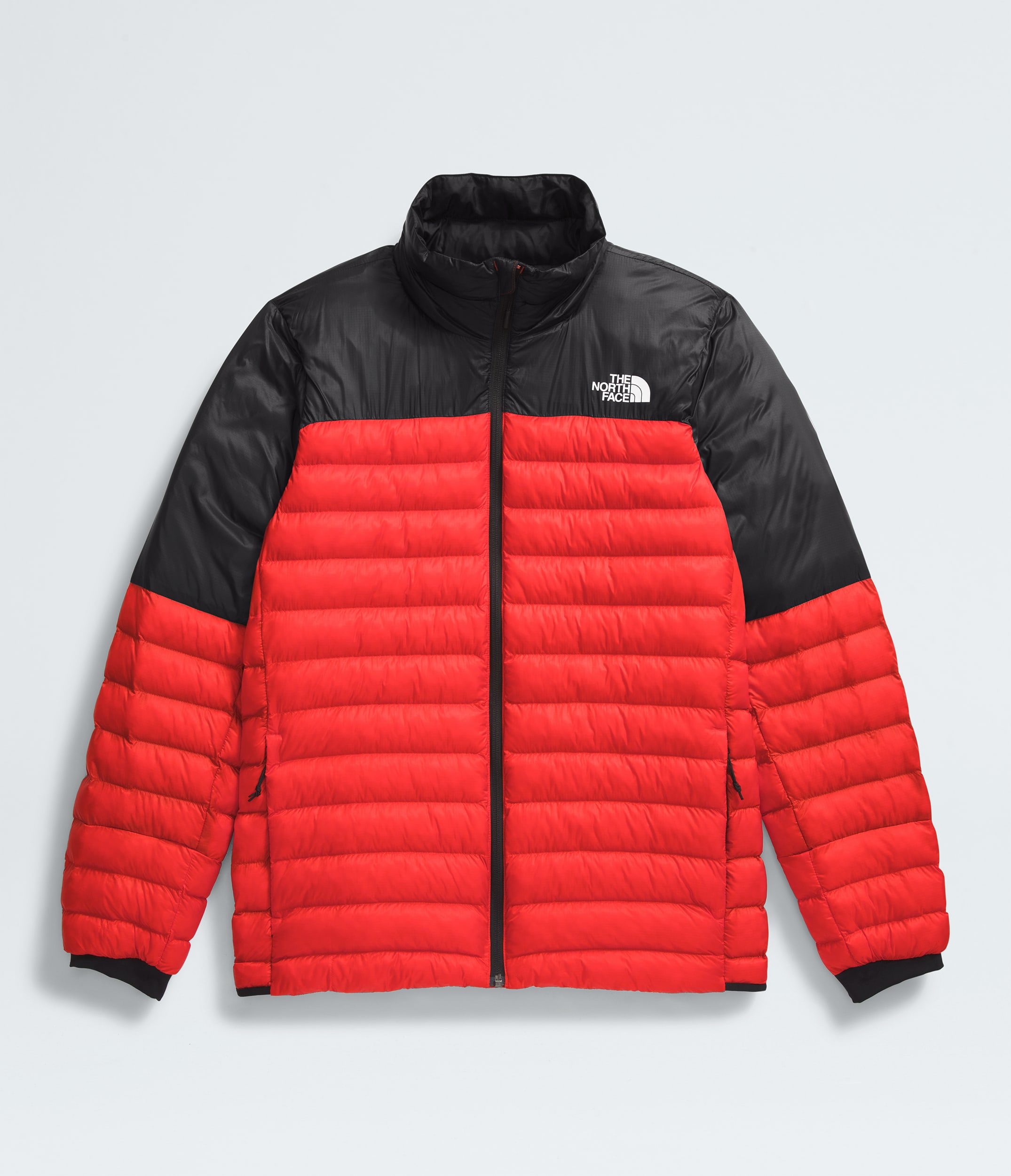 Mens Terra Peak Jacket TNF Fiery RedTNF Black ALTFRONT