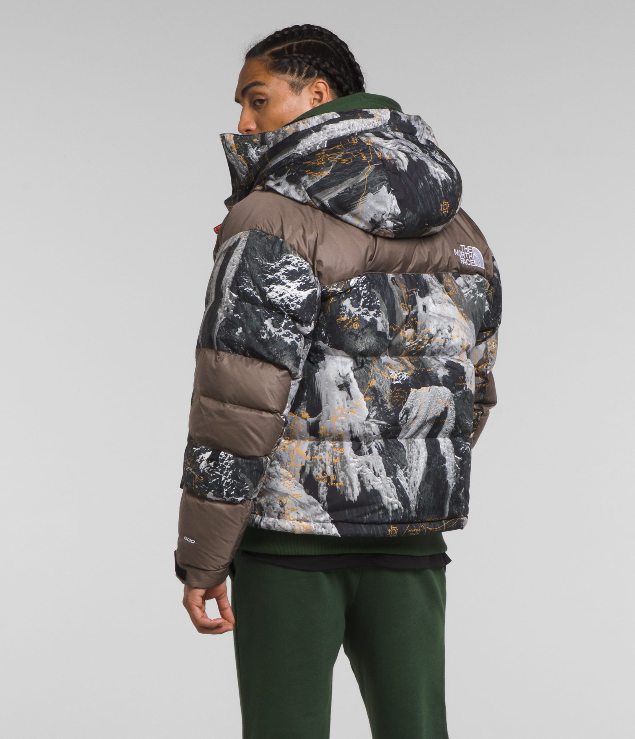 Mens HMLYN Baltoro Jacket TNF BACK