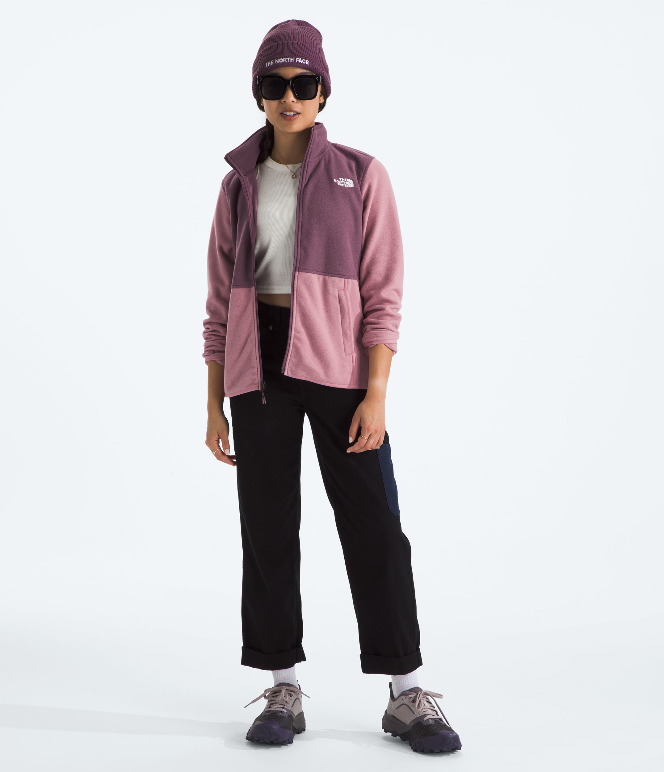 Womens Glacier Fleece Jacket TNF HERO2