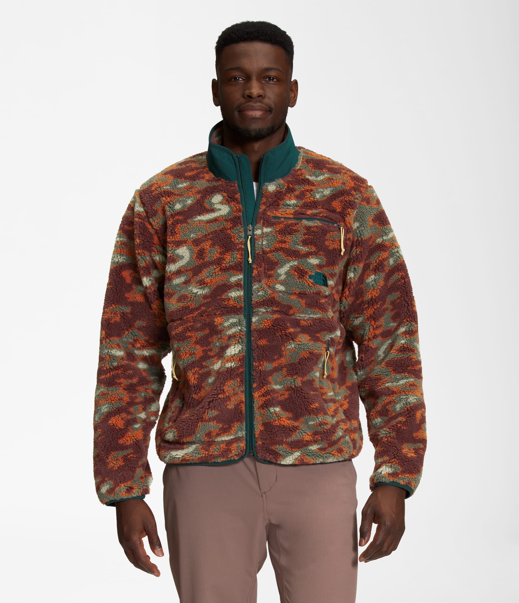 Men's Jacquard Extreme Pile Full-Zip Jacket | The North Face Canada