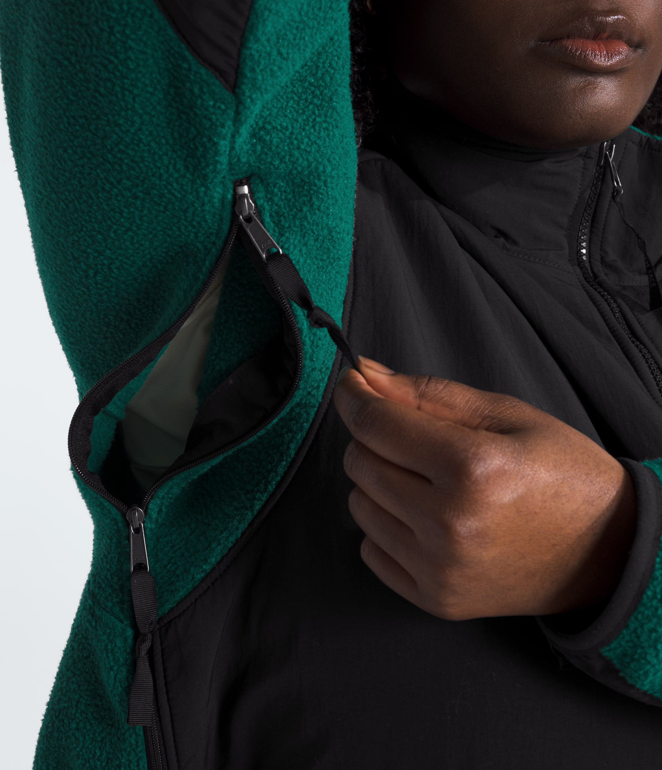 Veste Plus Retro Denali pour femmes TNF MODELALT2