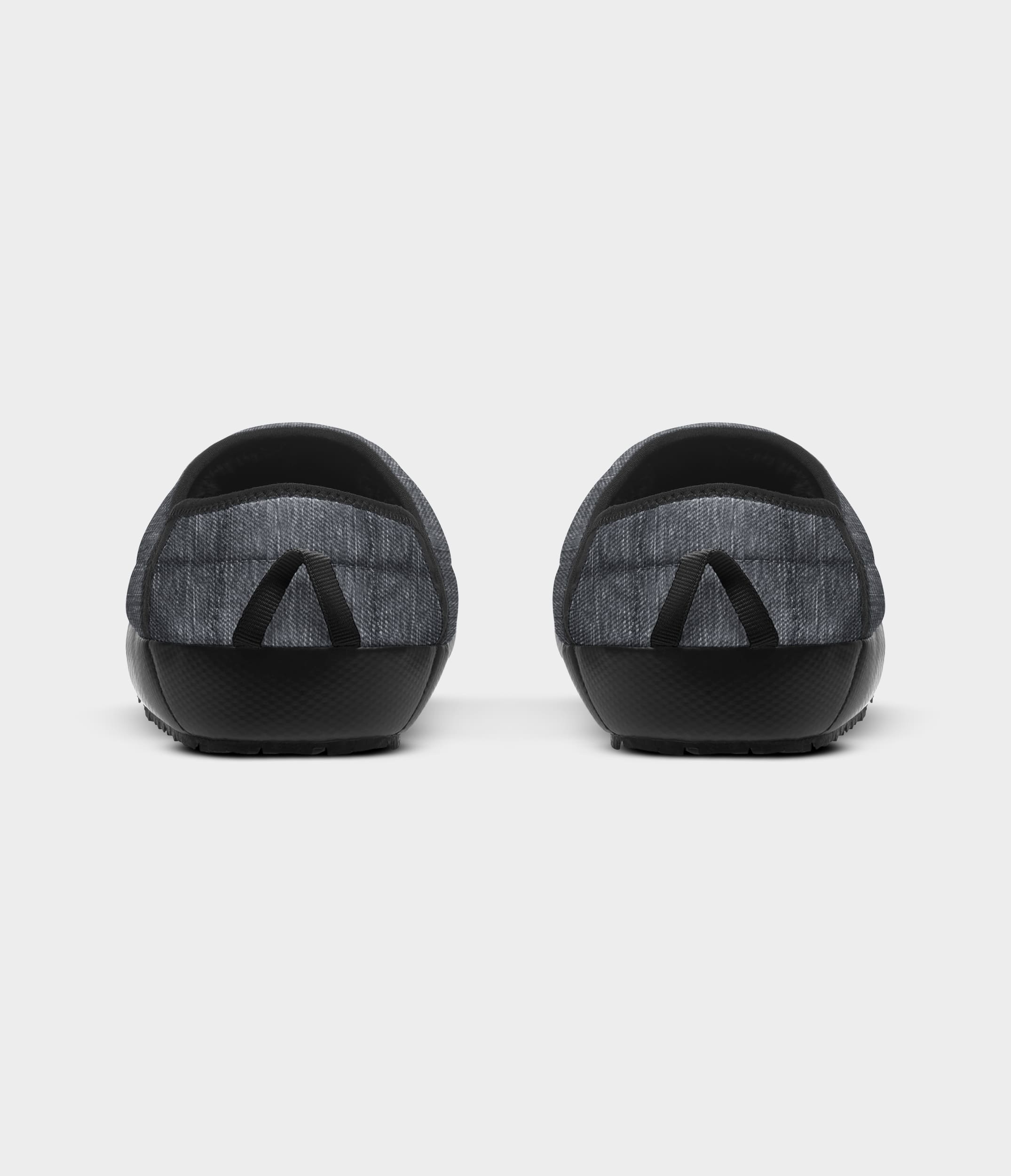 Mens THERMOBALL Traction Mules V TNF Phantom Grey Heather PrintTNF Black BACK
