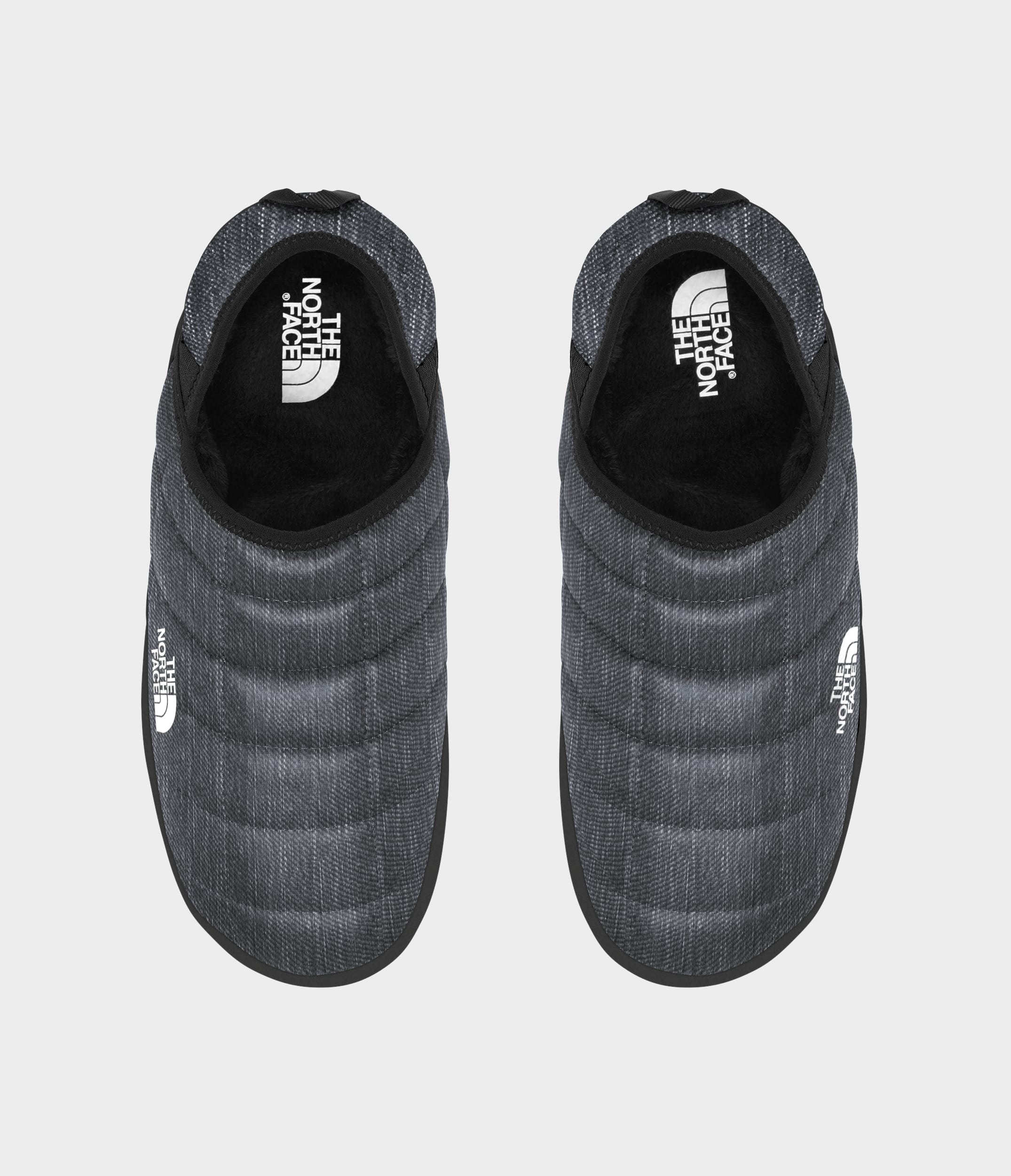 Mens THERMOBALL Traction Mules V TNF Phantom Grey Heather PrintTNF Black DETAILINSTEP