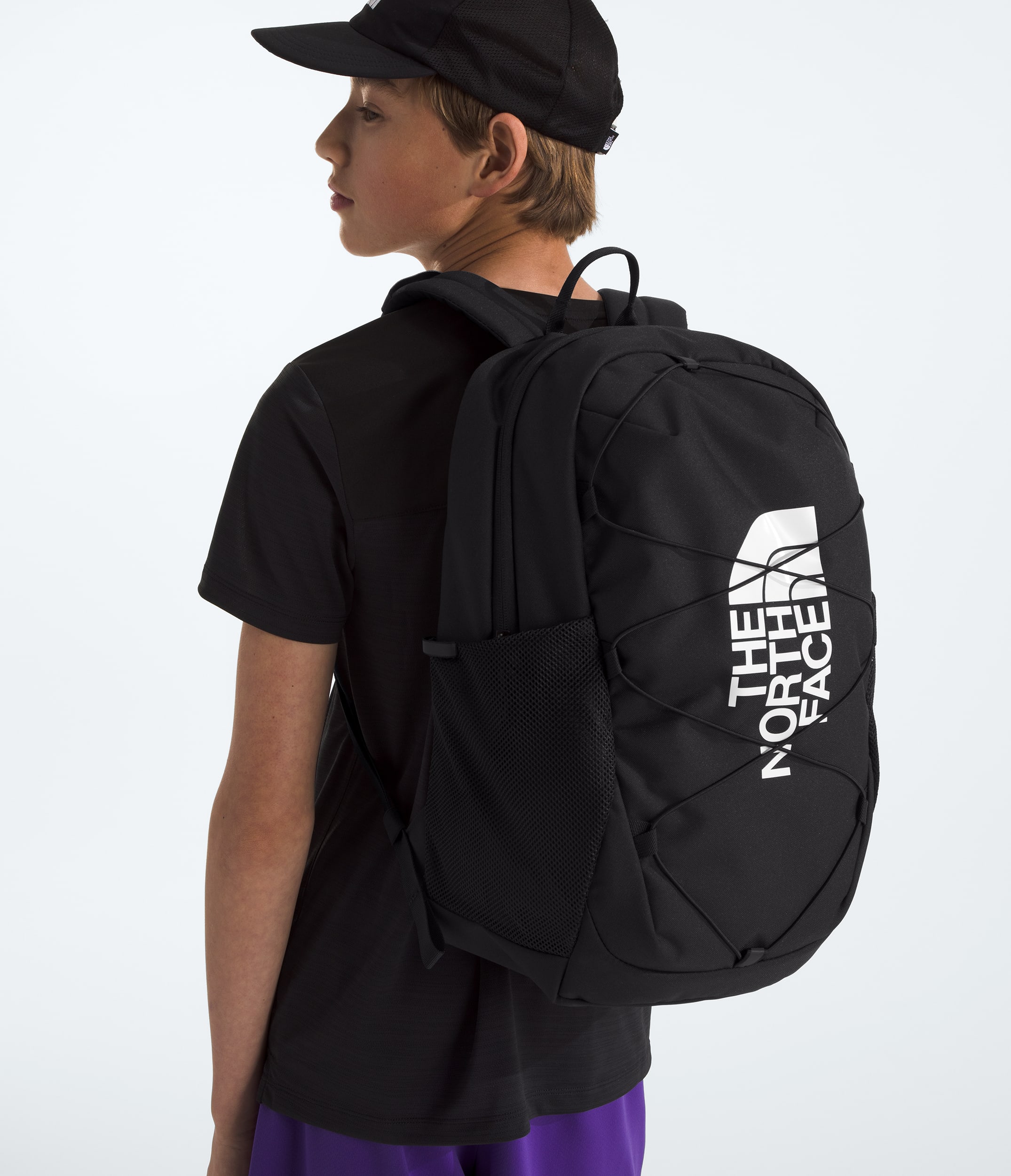 Youth Court Jester Backpack TNF TNF Black MODELBACK