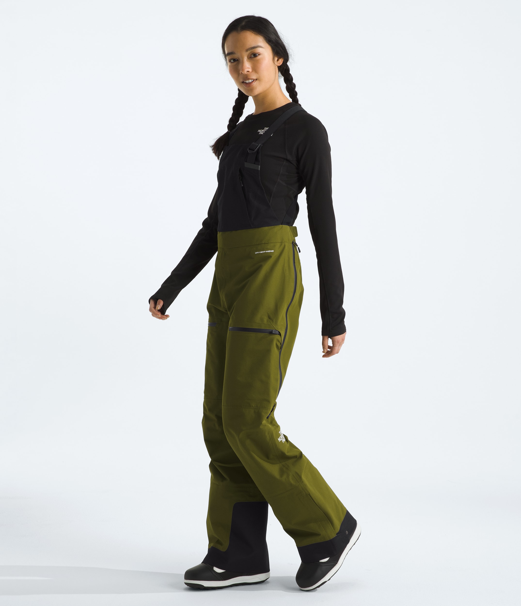 Womens Ceptor Bibs TNF MODEL34