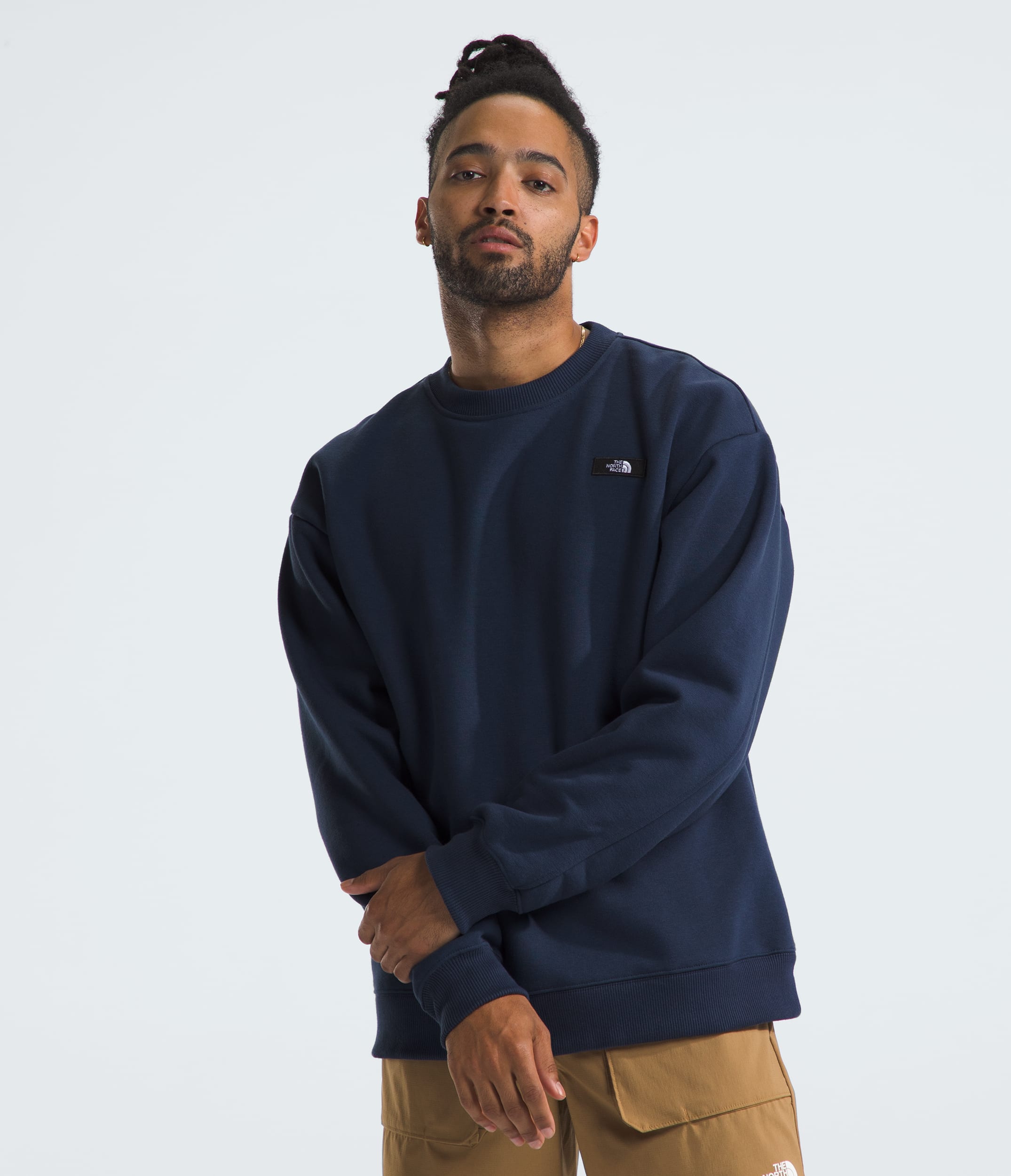 Mens Heavyweight Fleece Crewneck TNF HERO