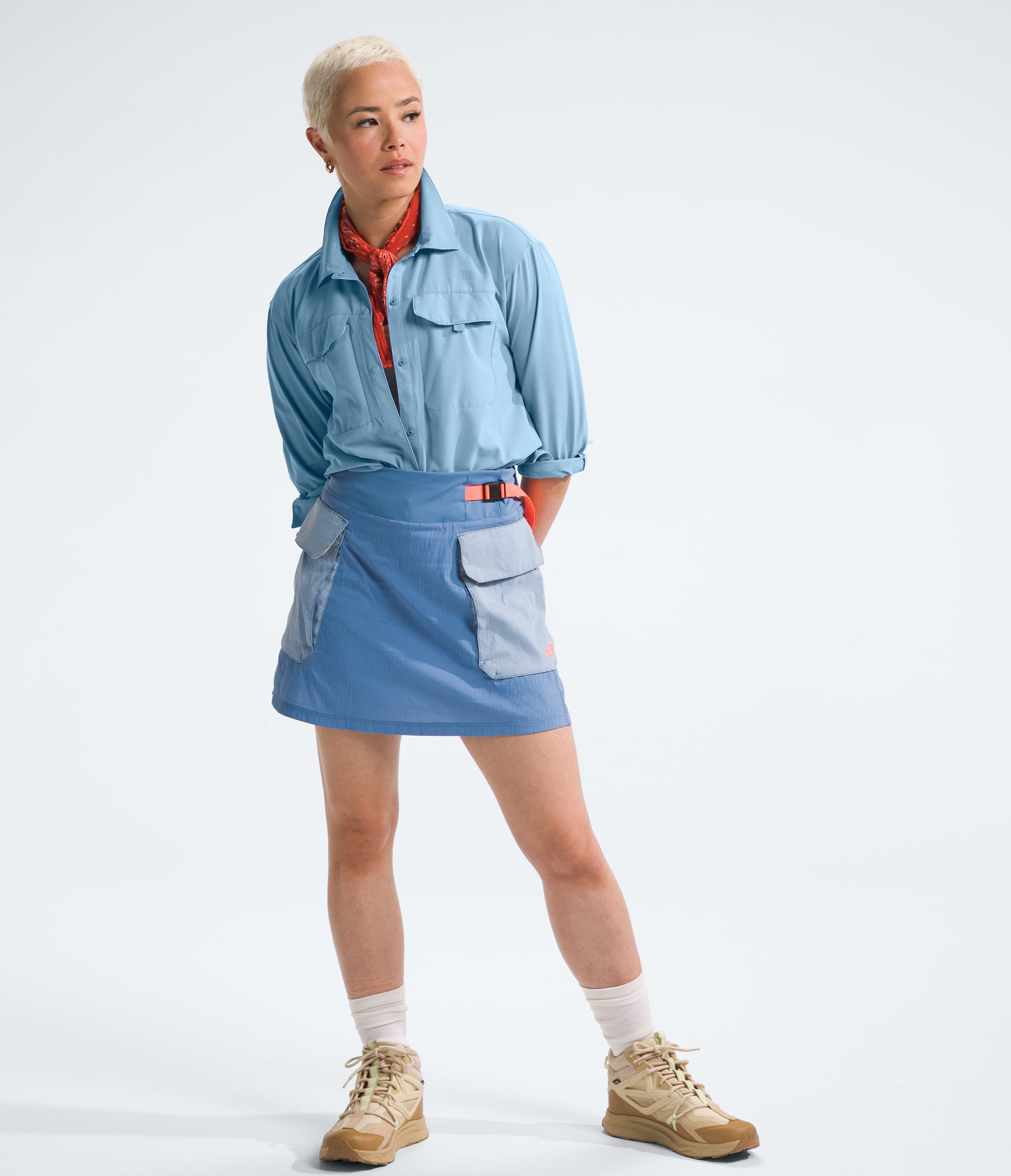 Womens First Trail UPF LongSleeve Shirt TNF HERO2