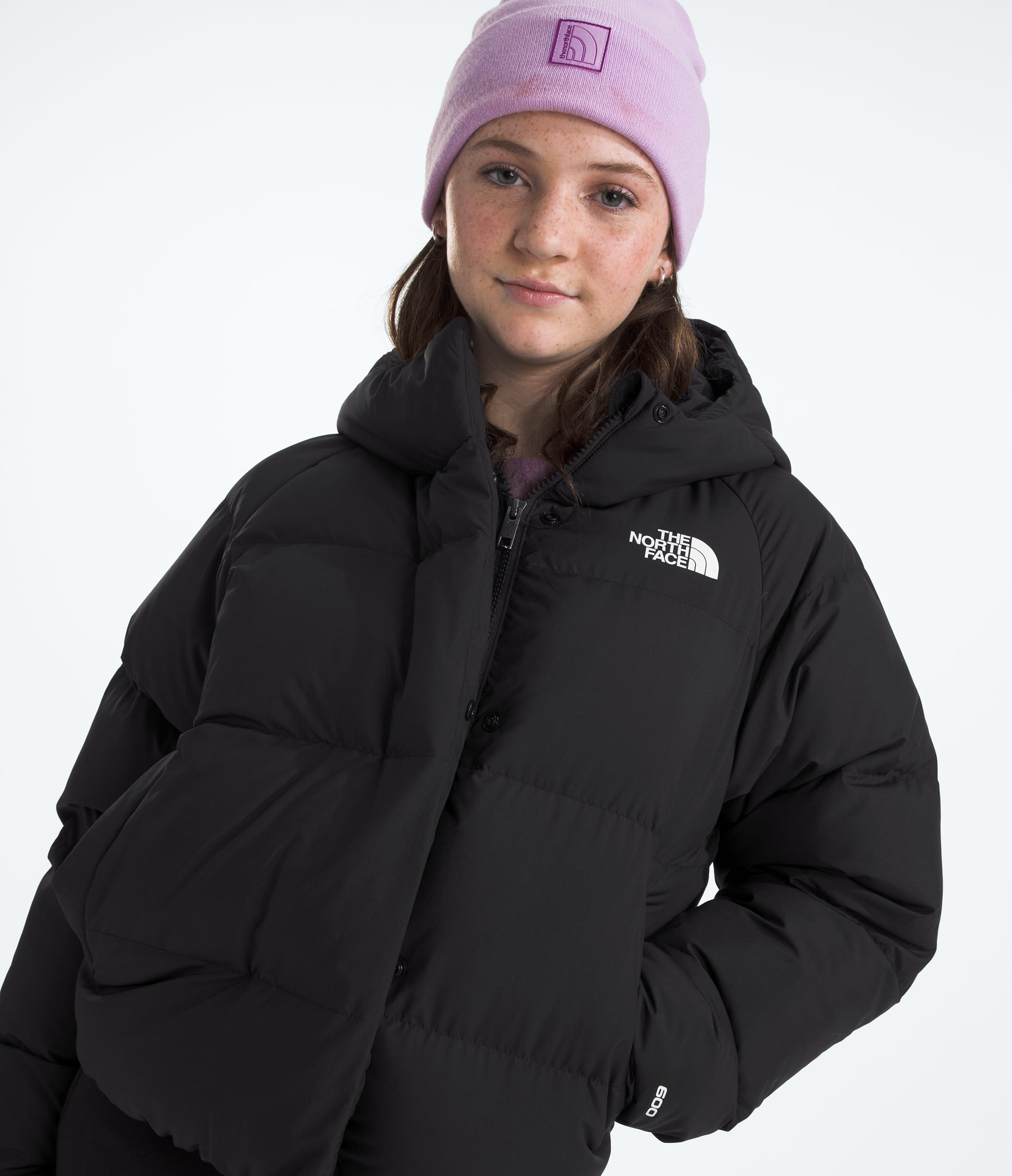 Veste  capuche North Down pour filles TNF HERO3