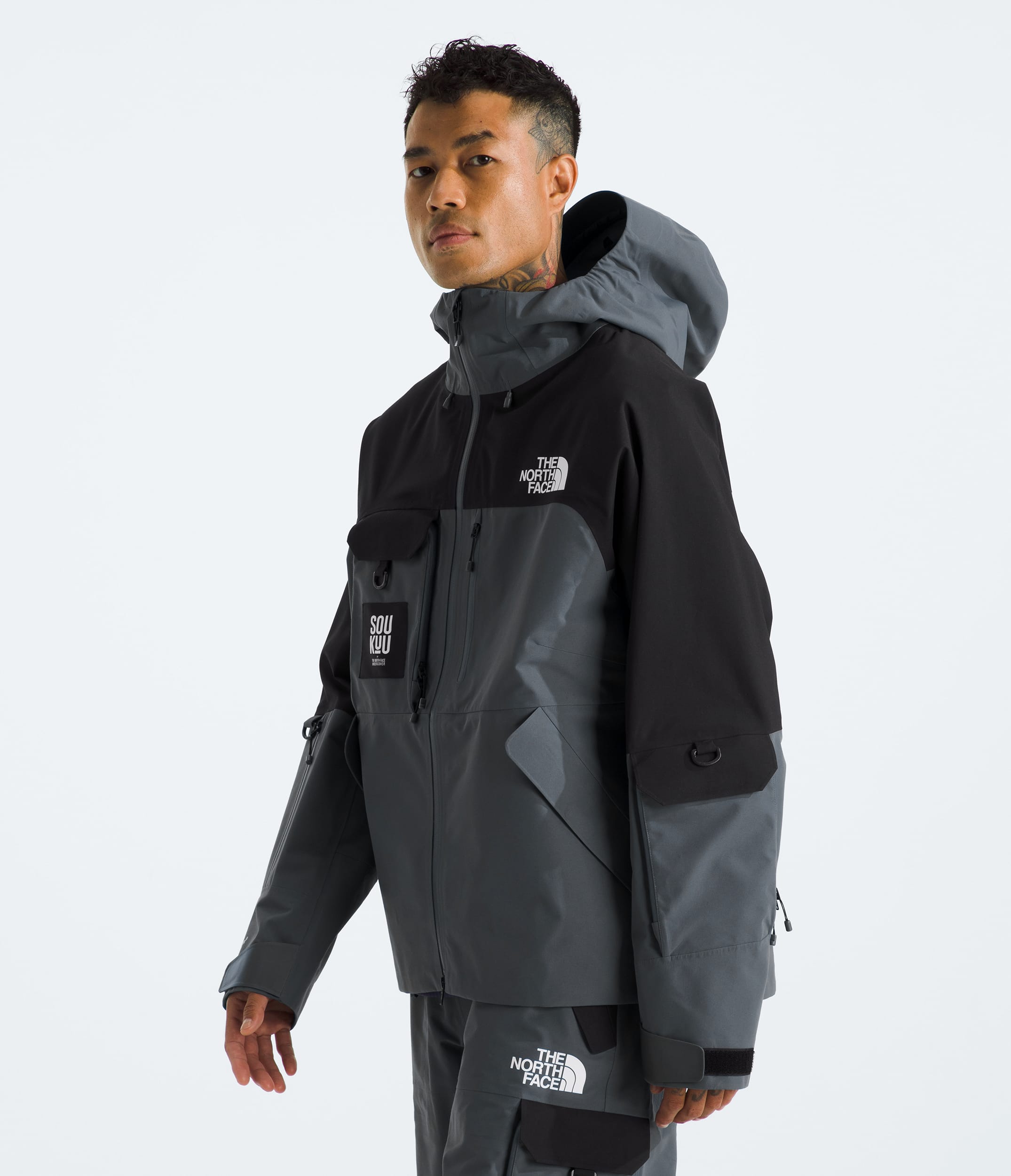 TNF X UNDERCOVER SOUKUU Hiking Shell Jacket TNF MODEL34