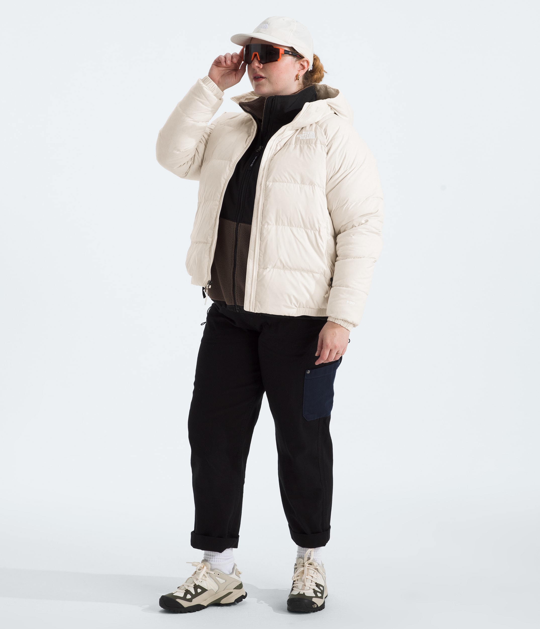 Womens Plus Hydrenalite Down Hoodie TNF HERO2