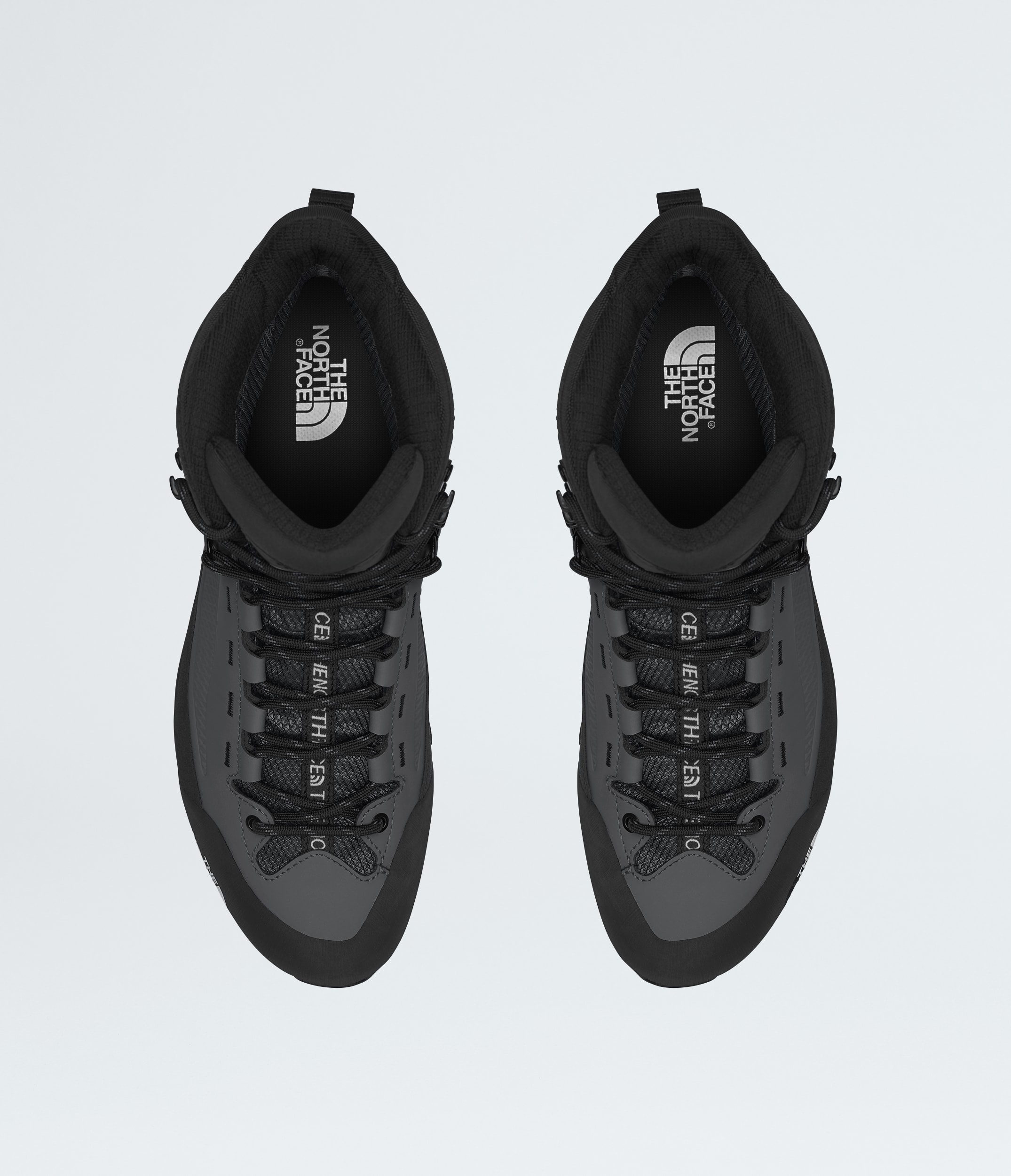 Mens Verto Alpine Mid GORETEX Boots TNF DETAILINSTEP