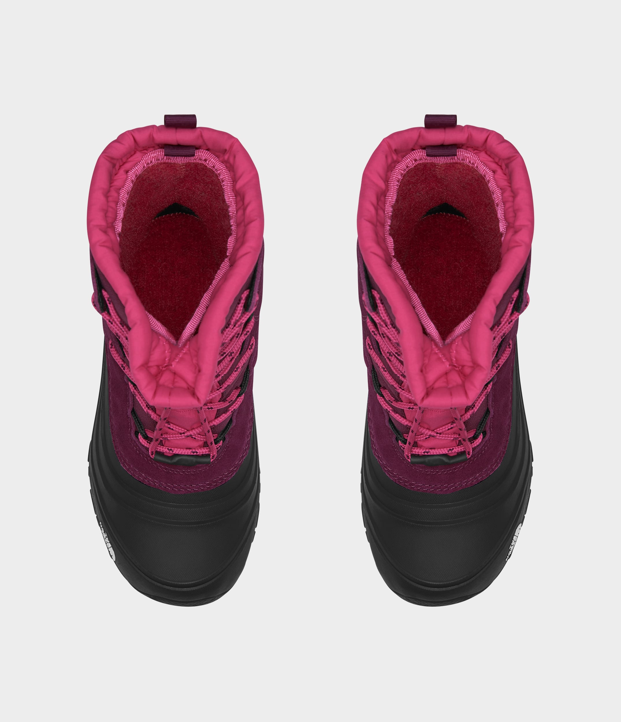 Bottes impermables Alpenglow V pour jeunes TNF DETAILINSTEP