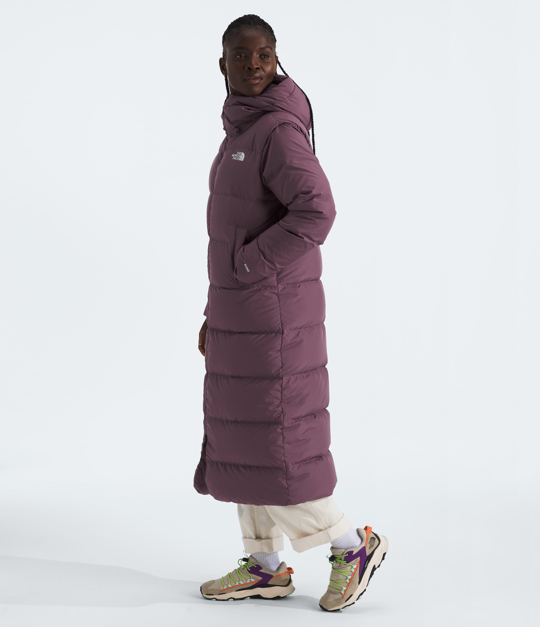 Womens Triple C Parka TNF MODEL34