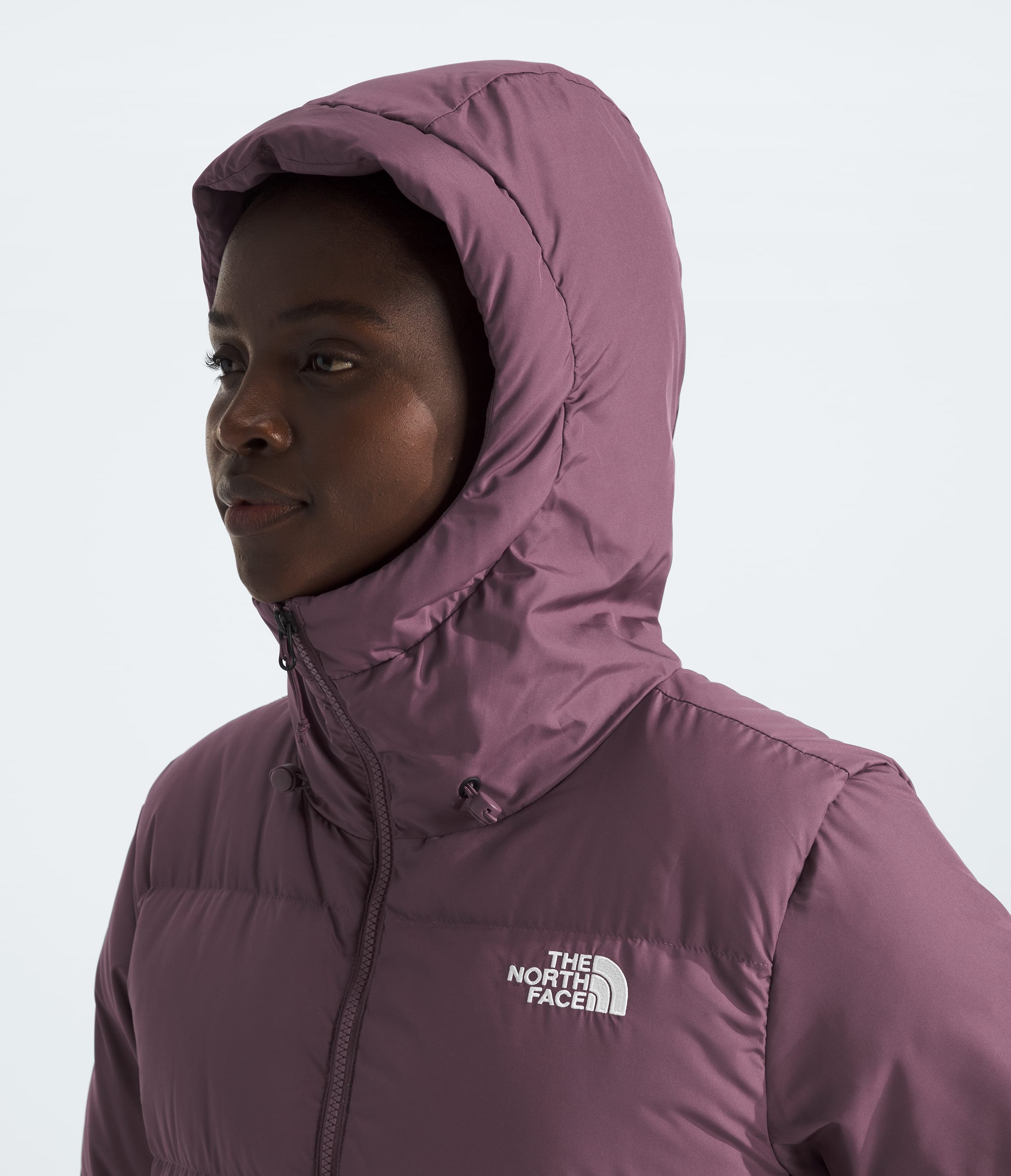 Womens Triple C Parka TNF MODELHOOD2