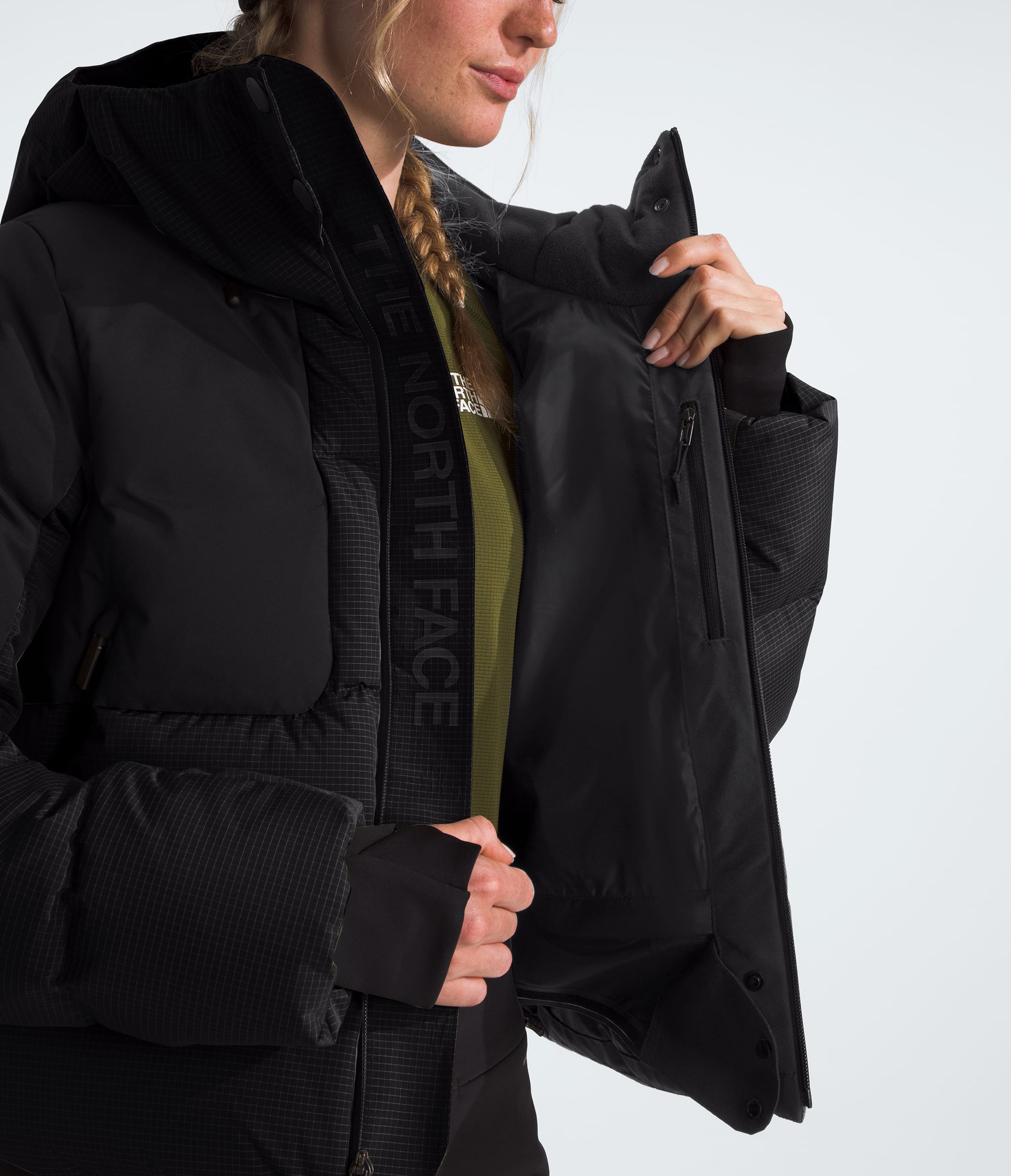 Veste en duvet crois Cold Spell pour femmes TNF MODELINT
