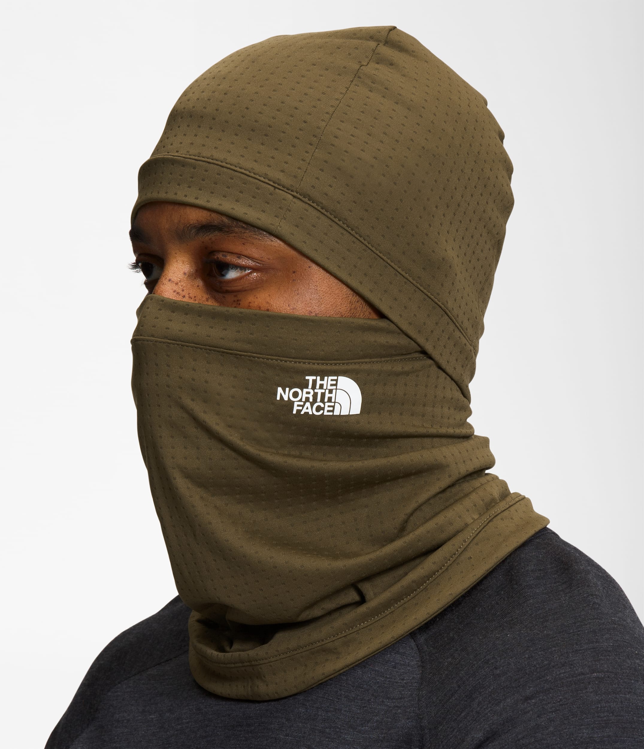 DotKnit Balaclava TNF MODELBACK