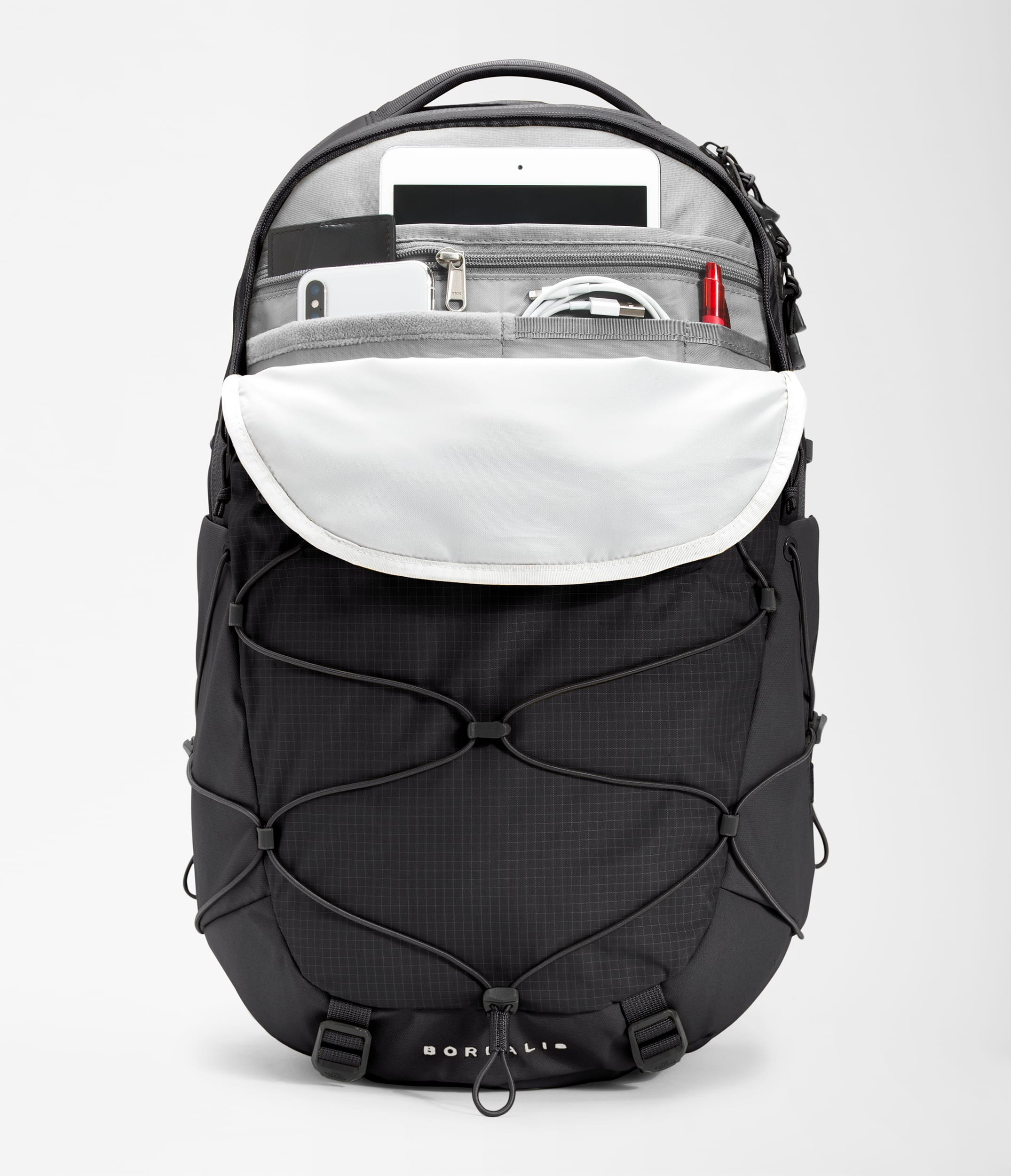 Womens Borealis Backpack  27L TNF TNF BlackTNF White DETAIL1