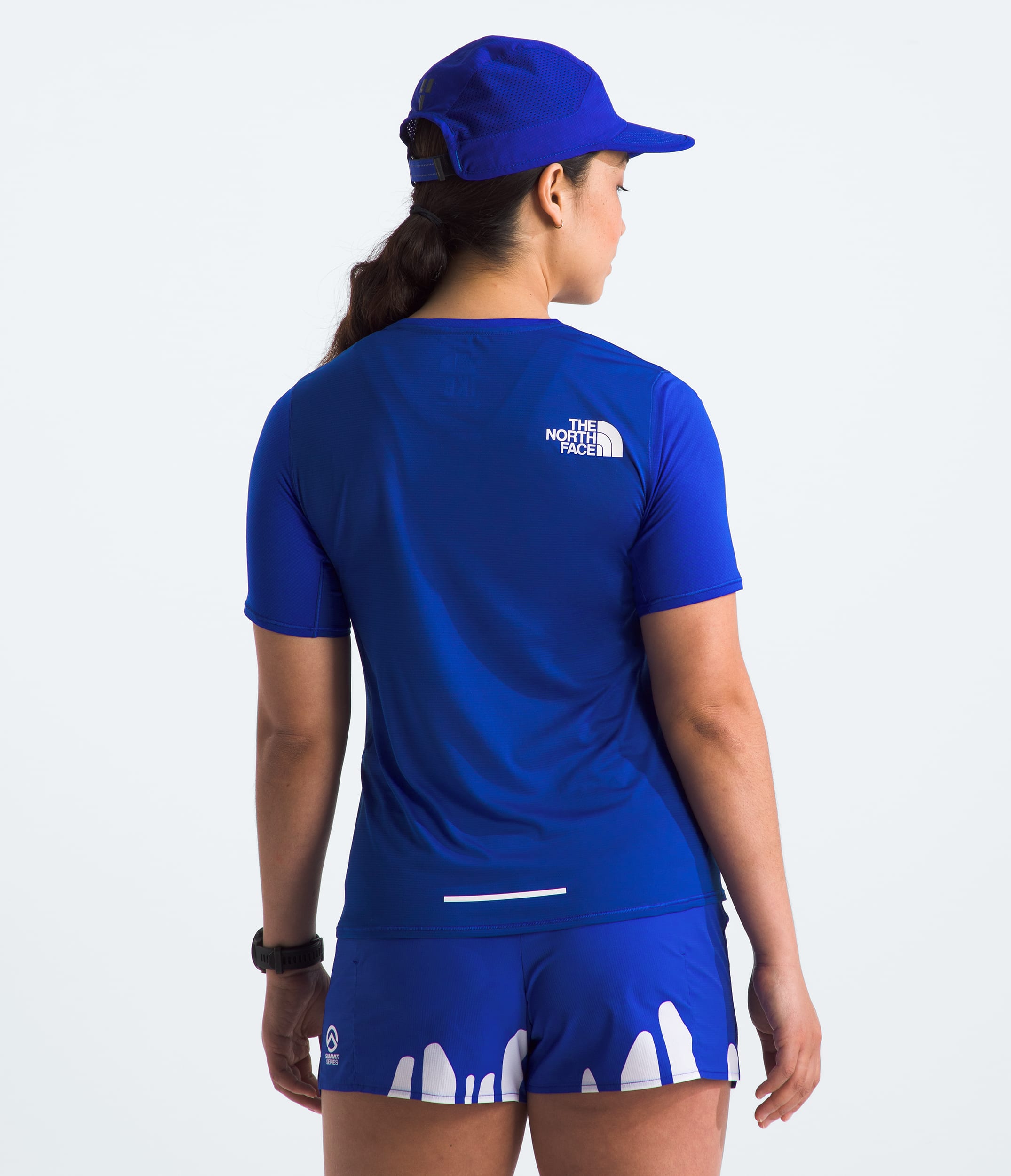 Womens Summit Series High Trail ShortSleeve TNF BACK