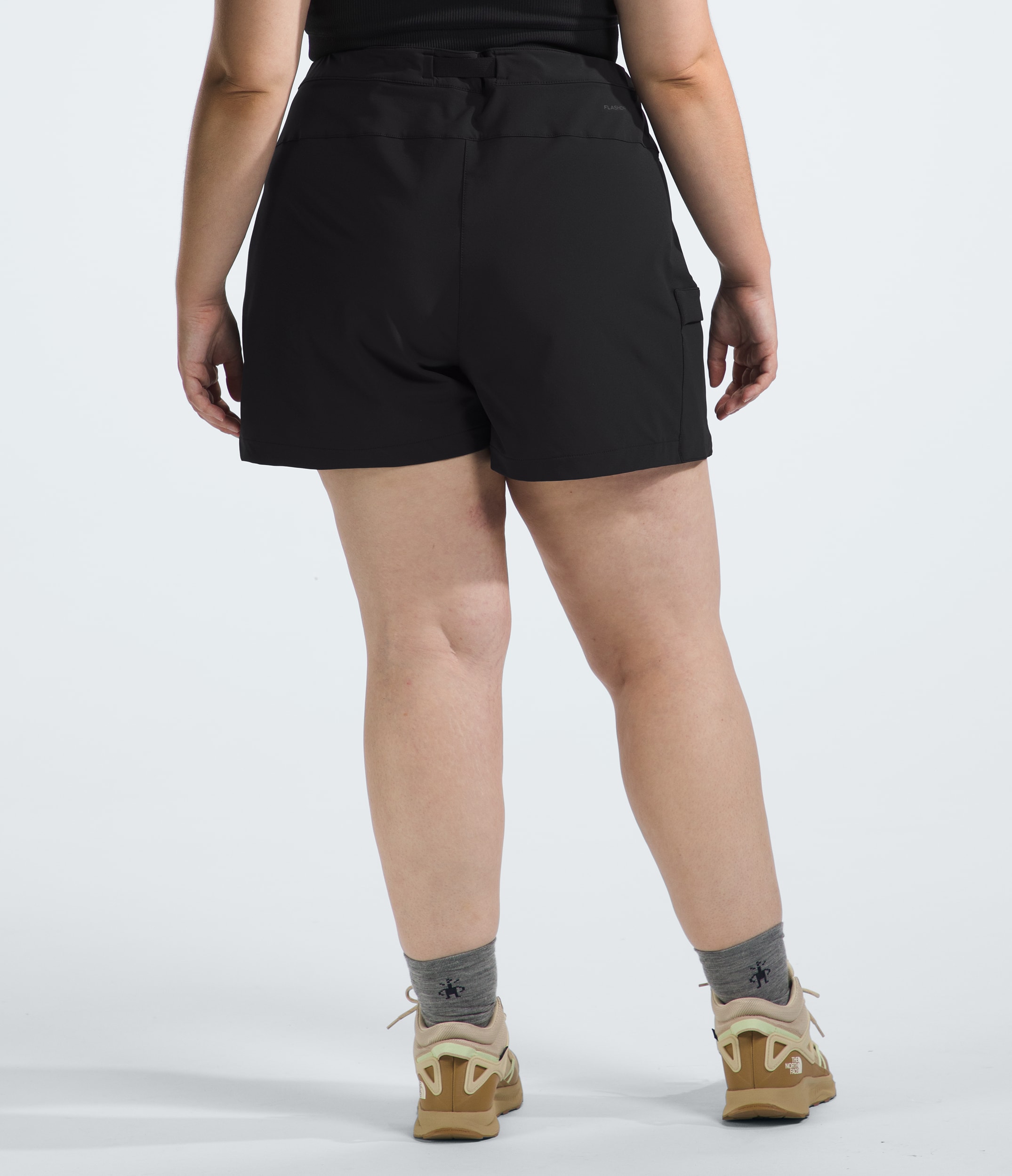 Womens Plus Bridgeway Shorts TNF BACK