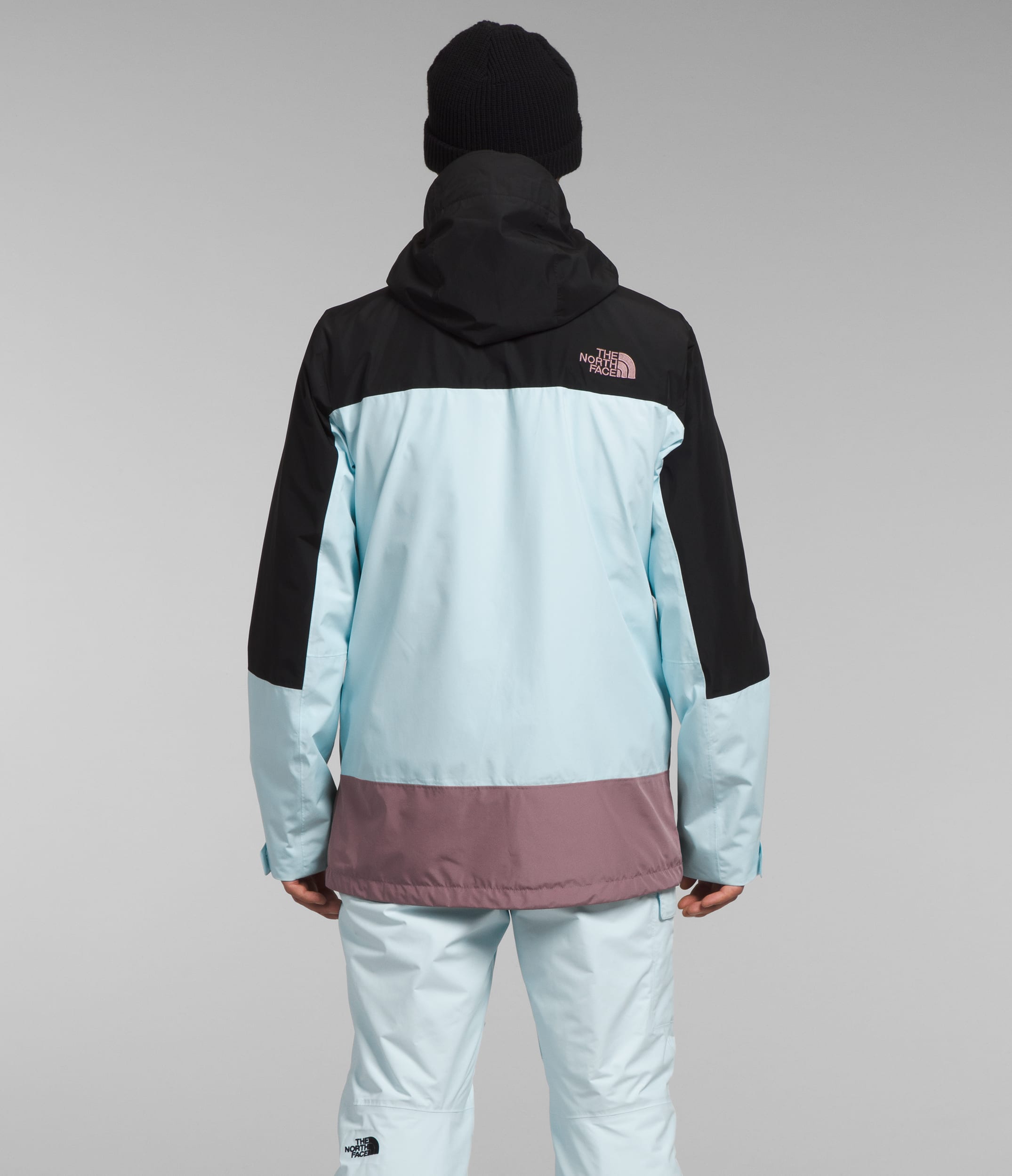 Mens THERMOBALL Snow Triclimate Jacket TNF BACK