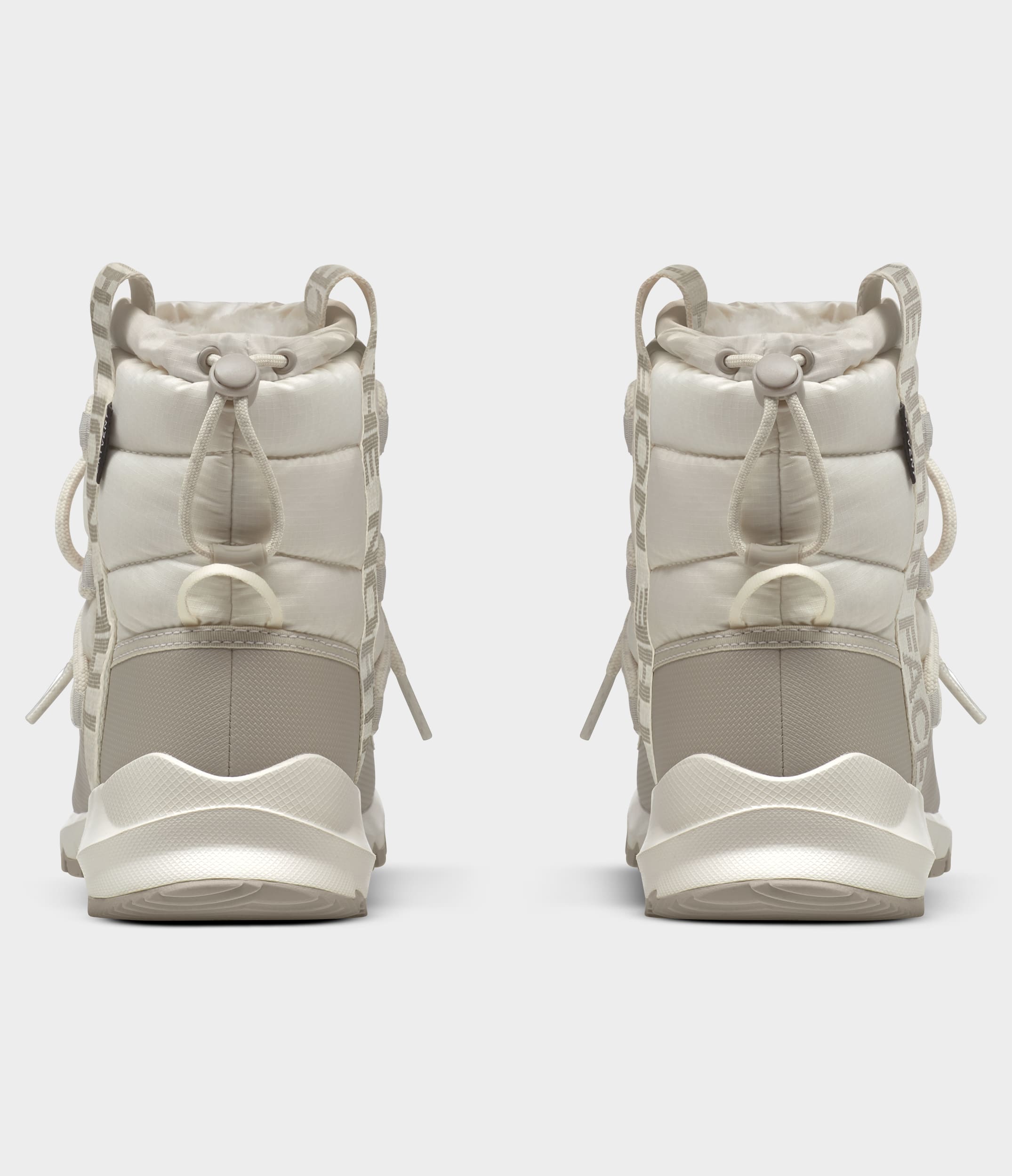 Womens THERMOBALL Lace Up Waterproof Boots TNF BACK