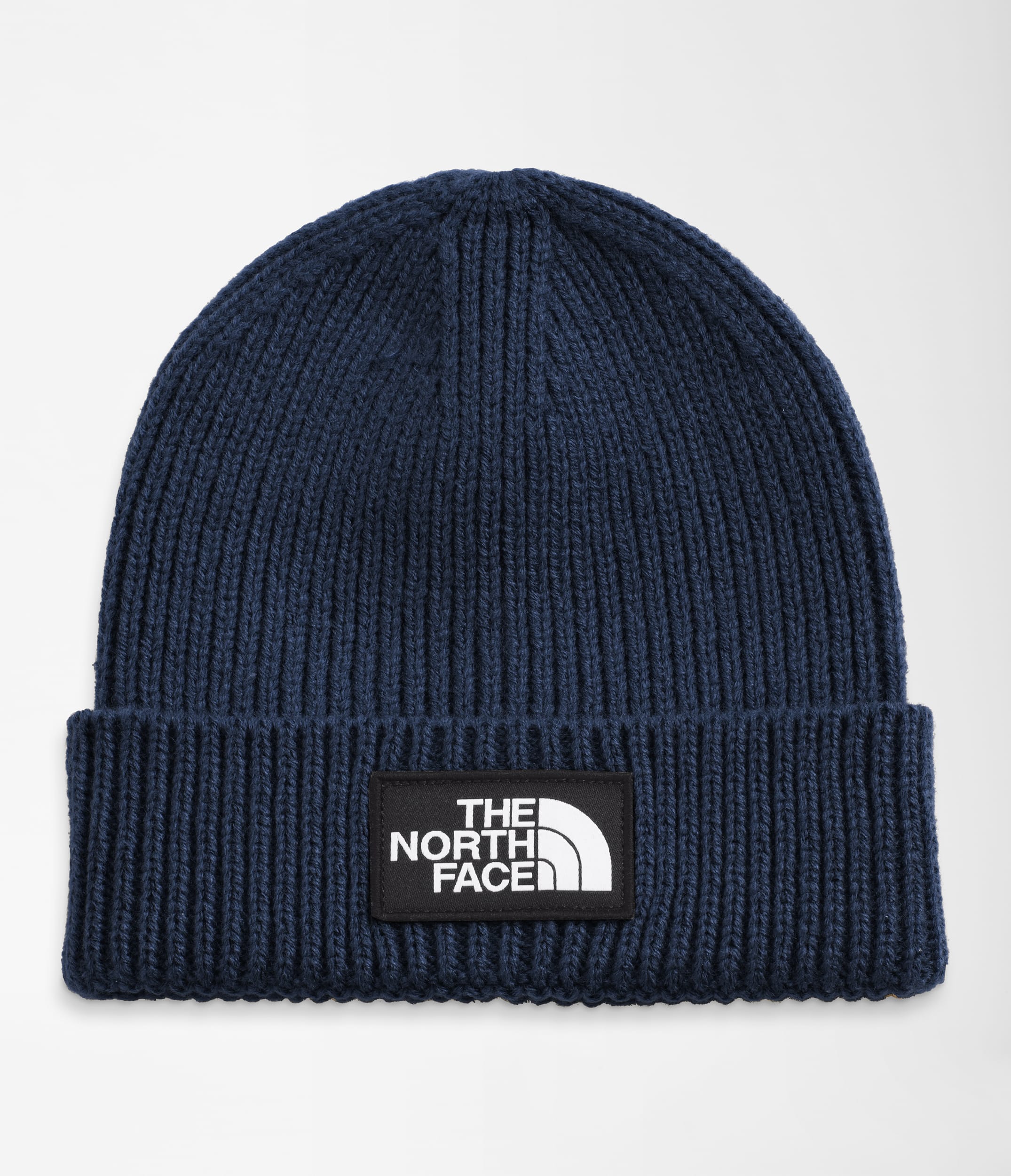 TNF Logo Box Cuffed Beanie TNF HERO