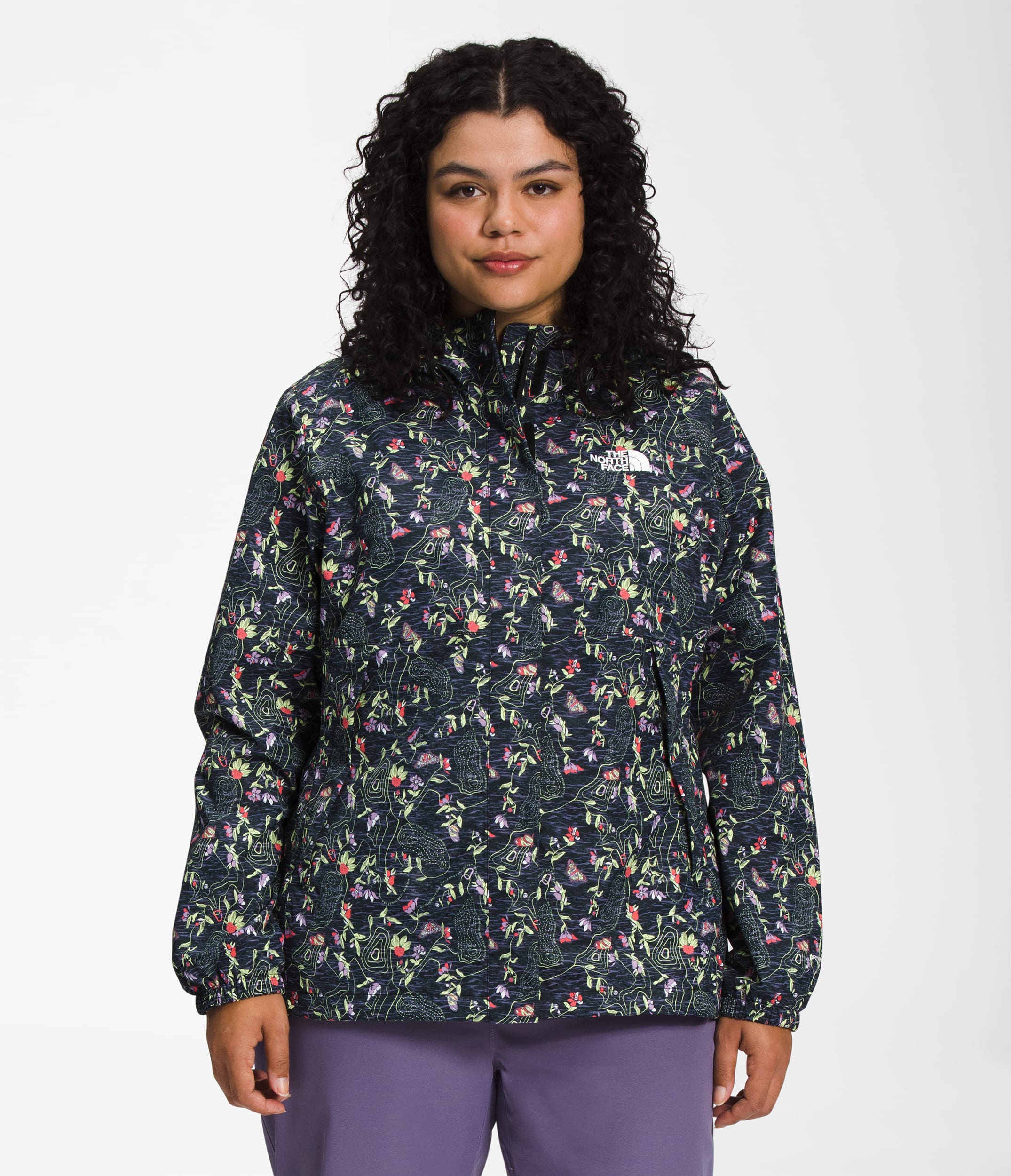 Womens Plus Antora Rain Jacket TNF HERO