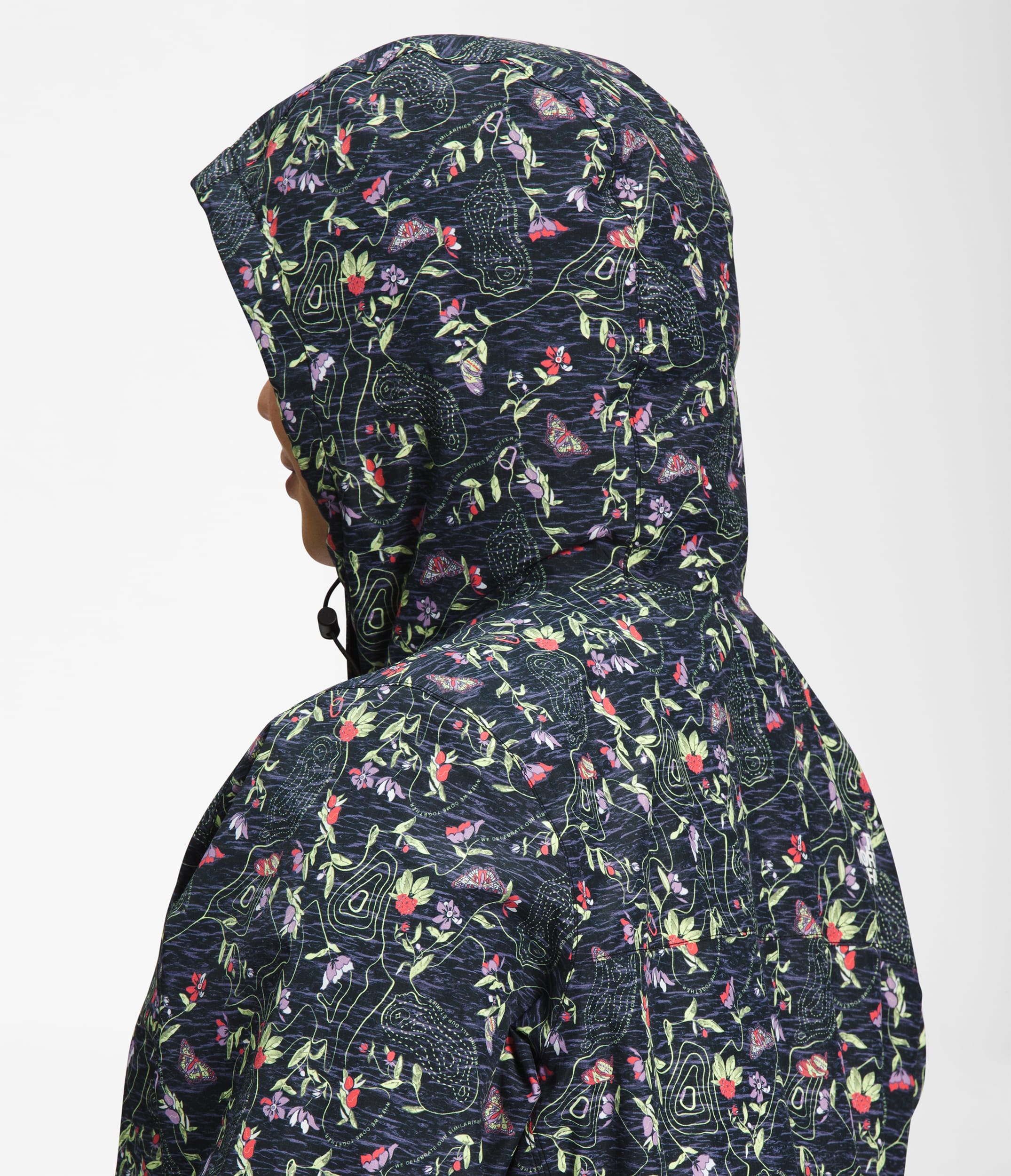 Womens Plus Antora Rain Jacket TNF MODELHOOD2