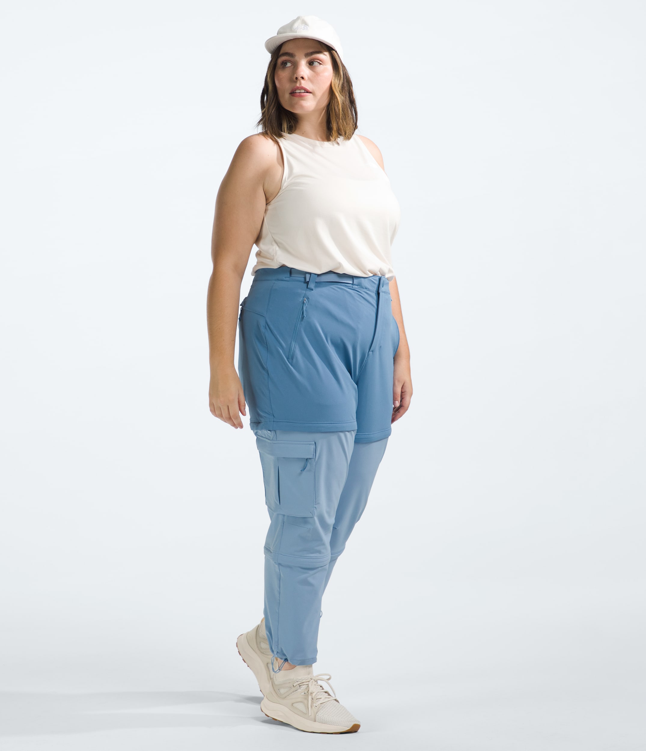 Womens Plus Bridgeway ZipOff Pants TNF HERO2